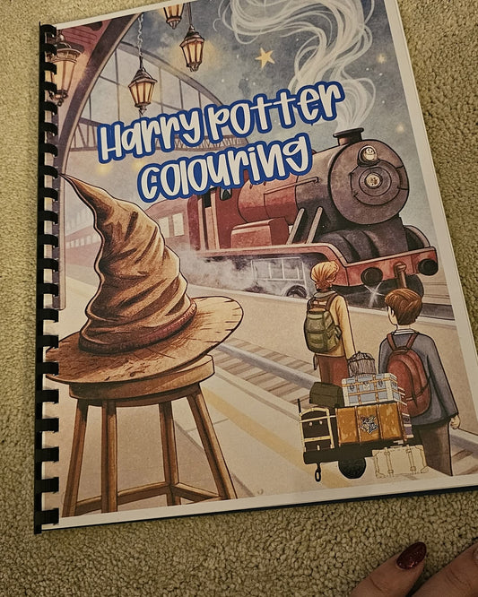 Harry Potter Inspired Colouring Book