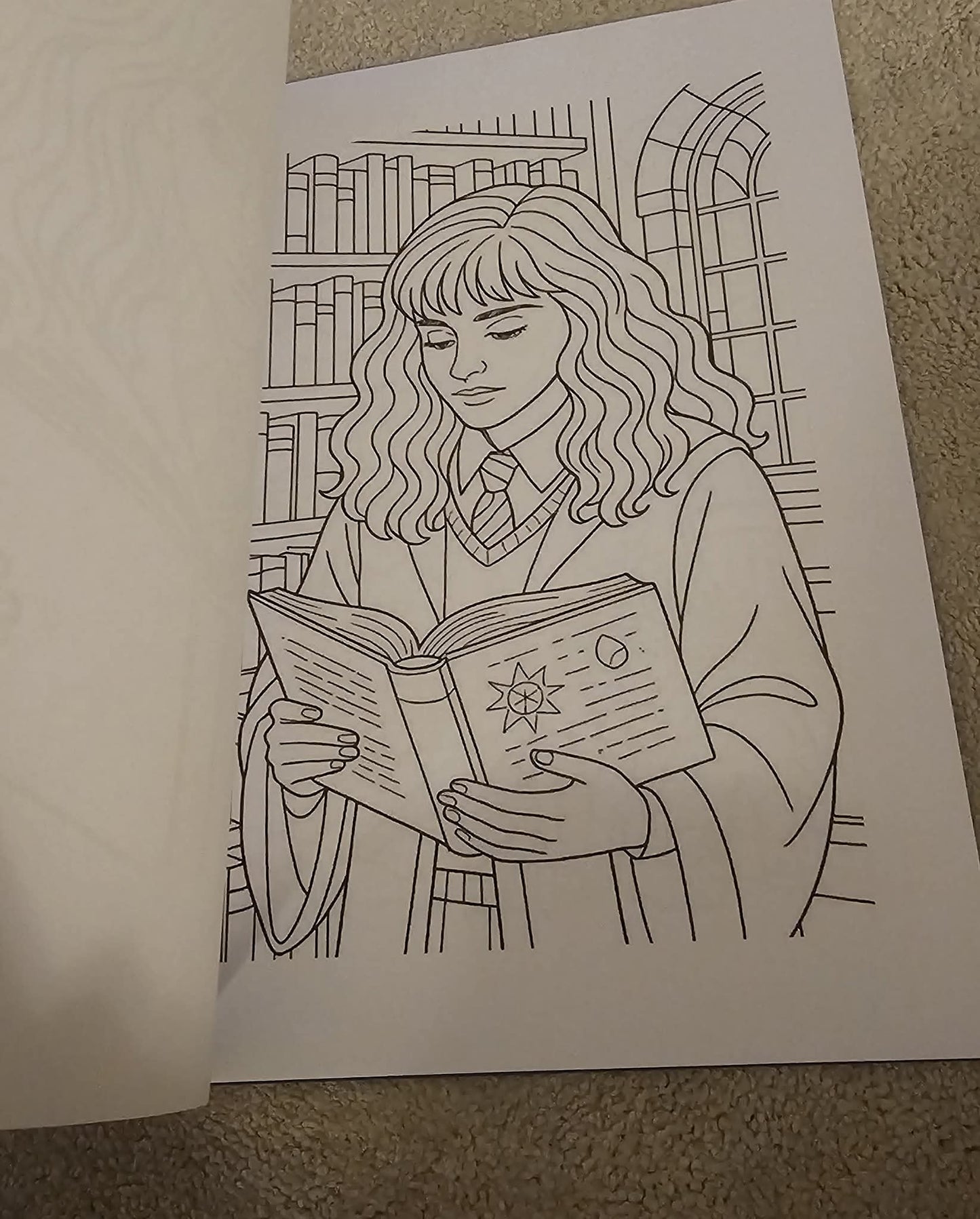 Harry Potter Inspired Colouring Book