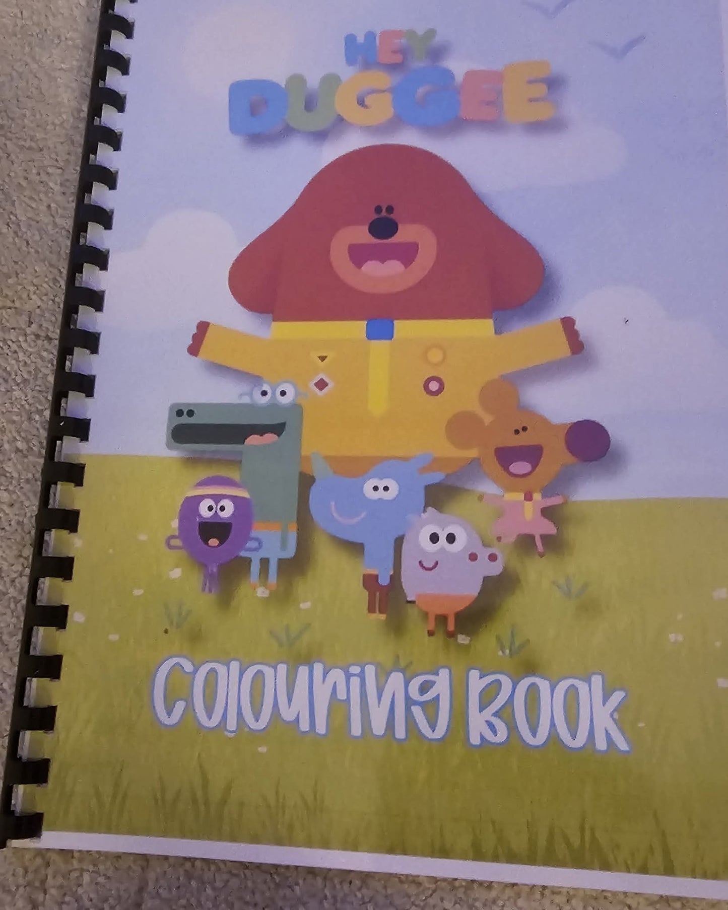 Hey Duggee Inspired Colouring Book