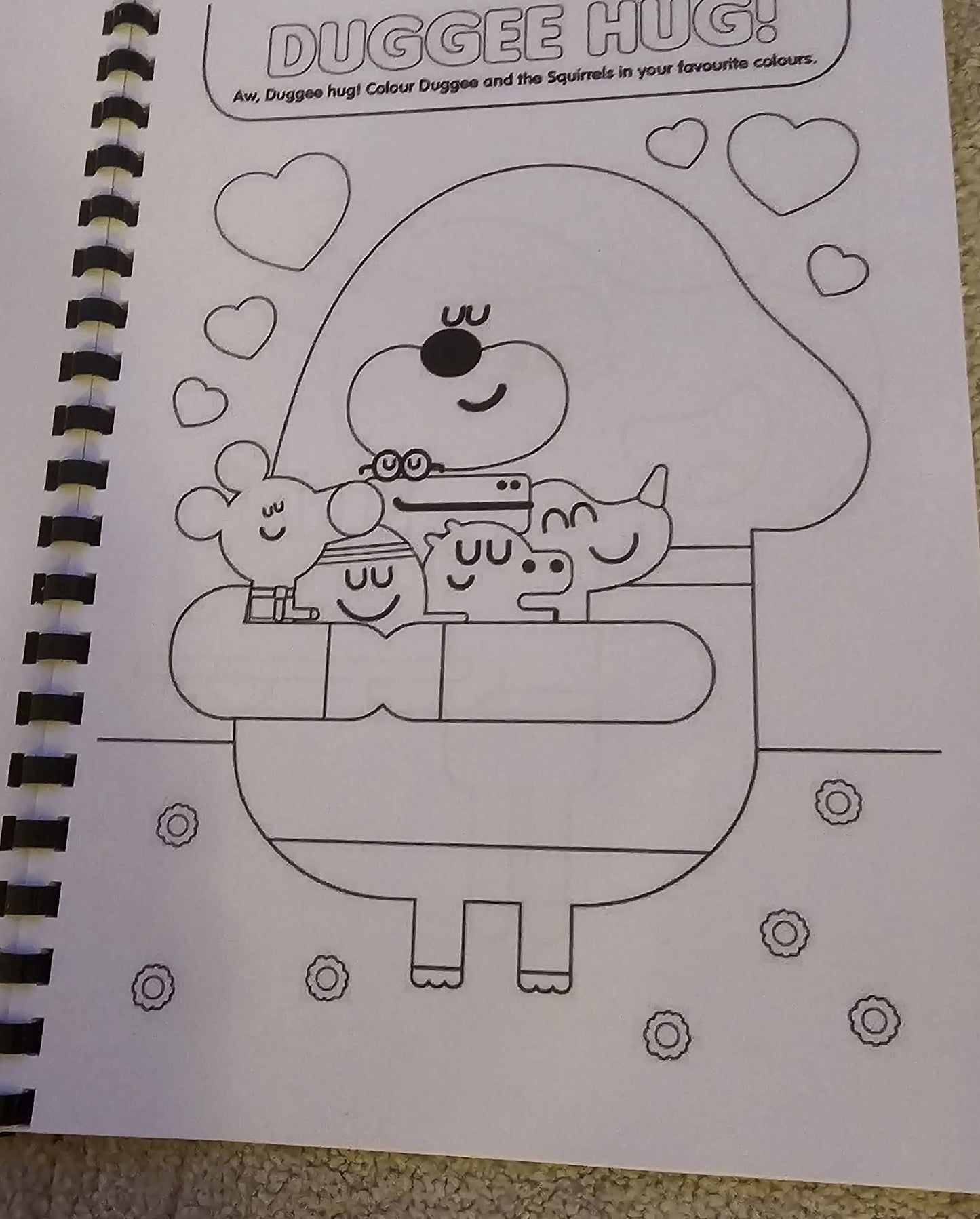 Hey Duggee Inspired Colouring Book