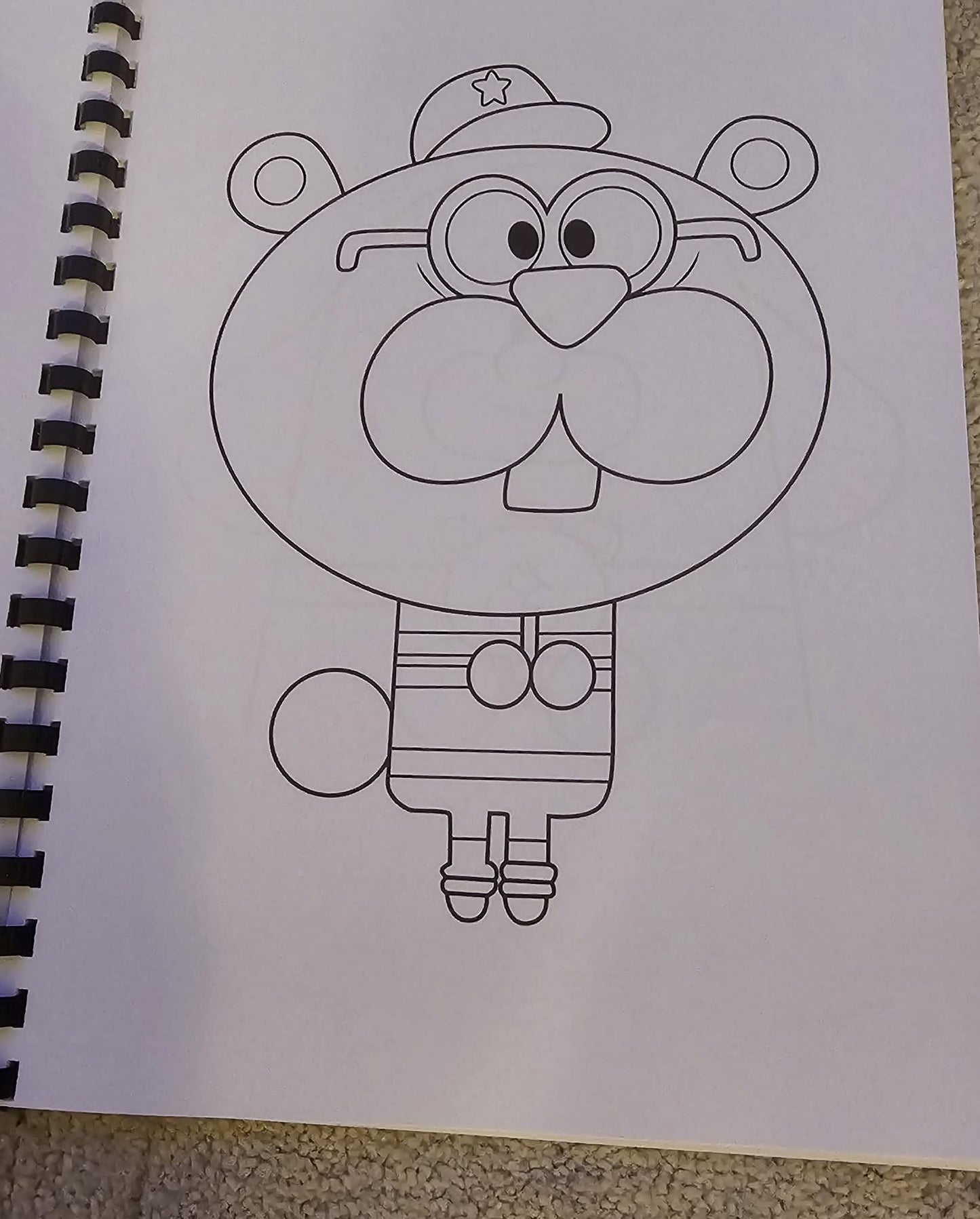 Hey Duggee Inspired Colouring Book