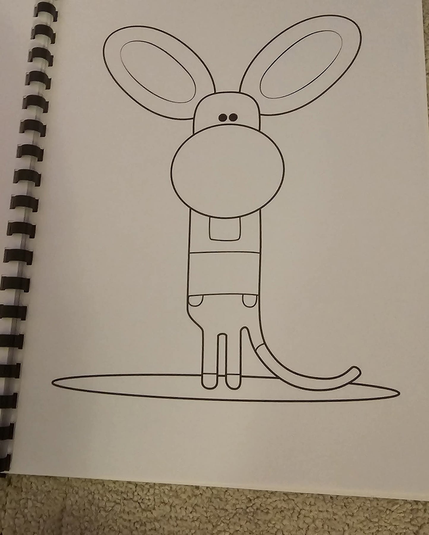 Hey Duggee Inspired Colouring Book