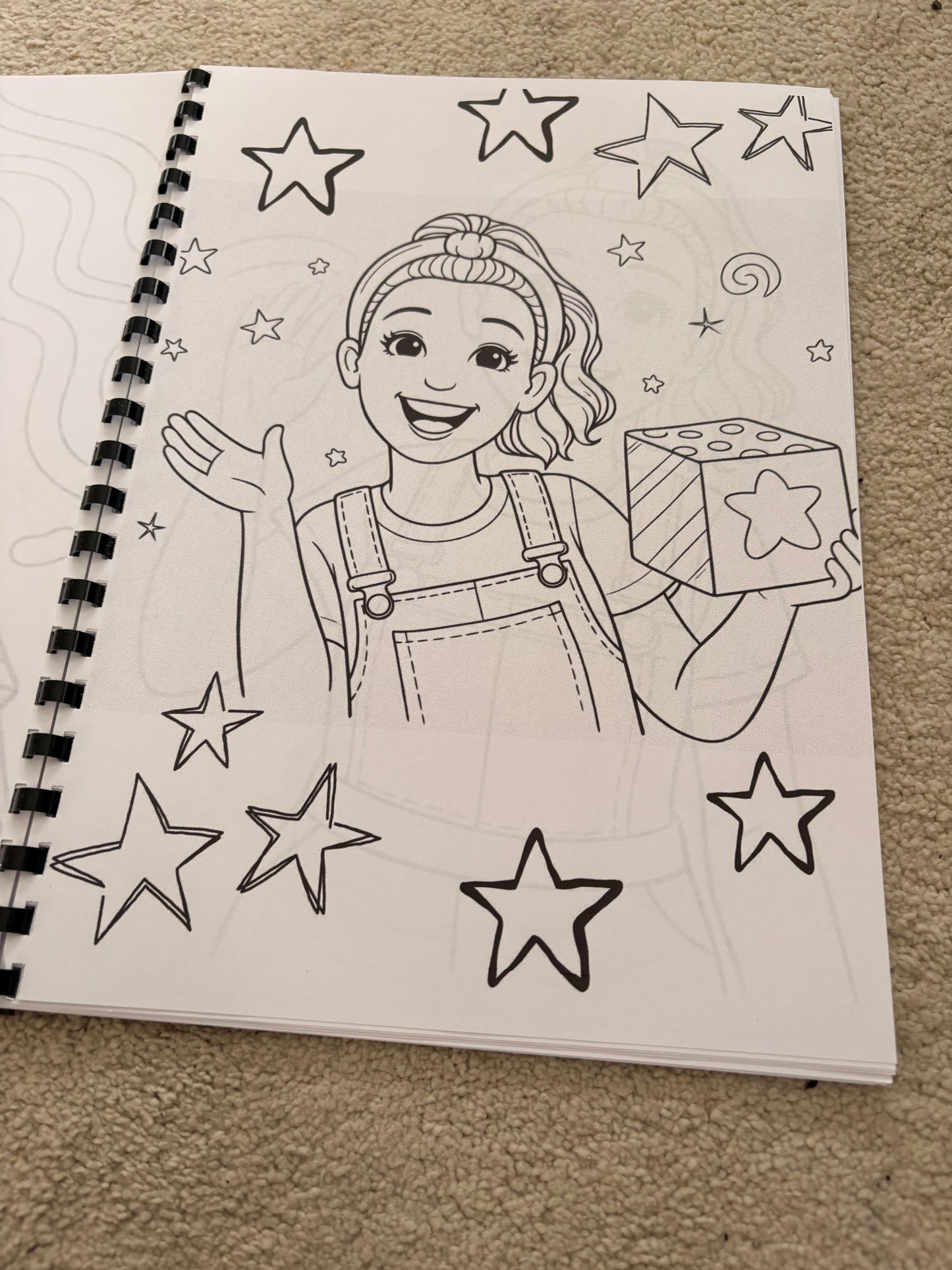Miss Rachel Inspired Kids Colouring Book