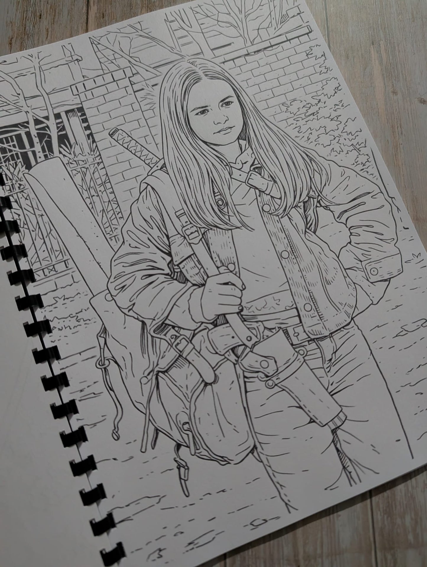The Walking Dead Colouring Book – Inspired TV Series Colouring Book | 20+ Zombie Apocalypse Colouring Pages