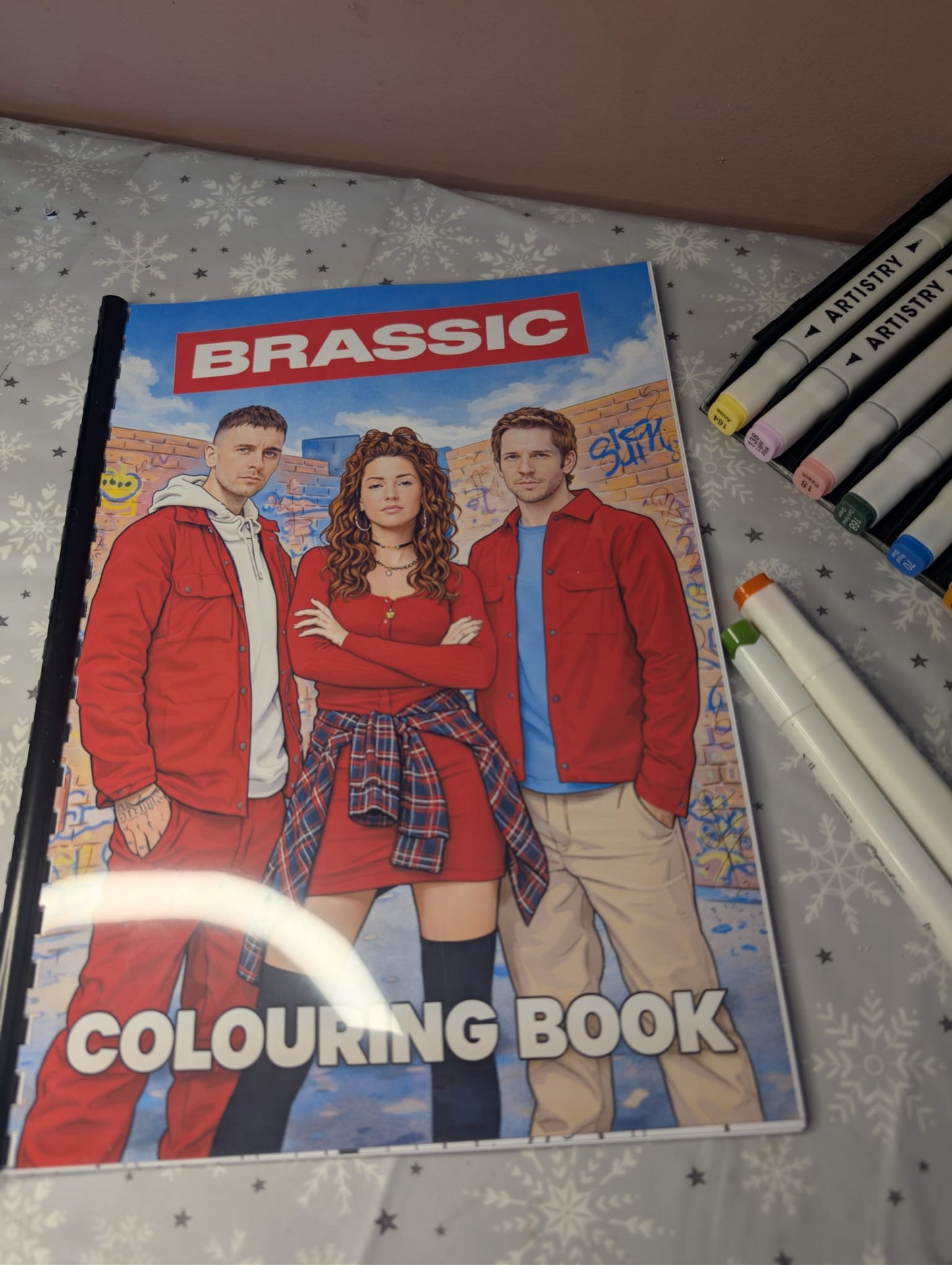 Brassic Colouring Book – Inspired TV Series Colouring Book | 20+ Pages of Chaos, Comedy & Friendship