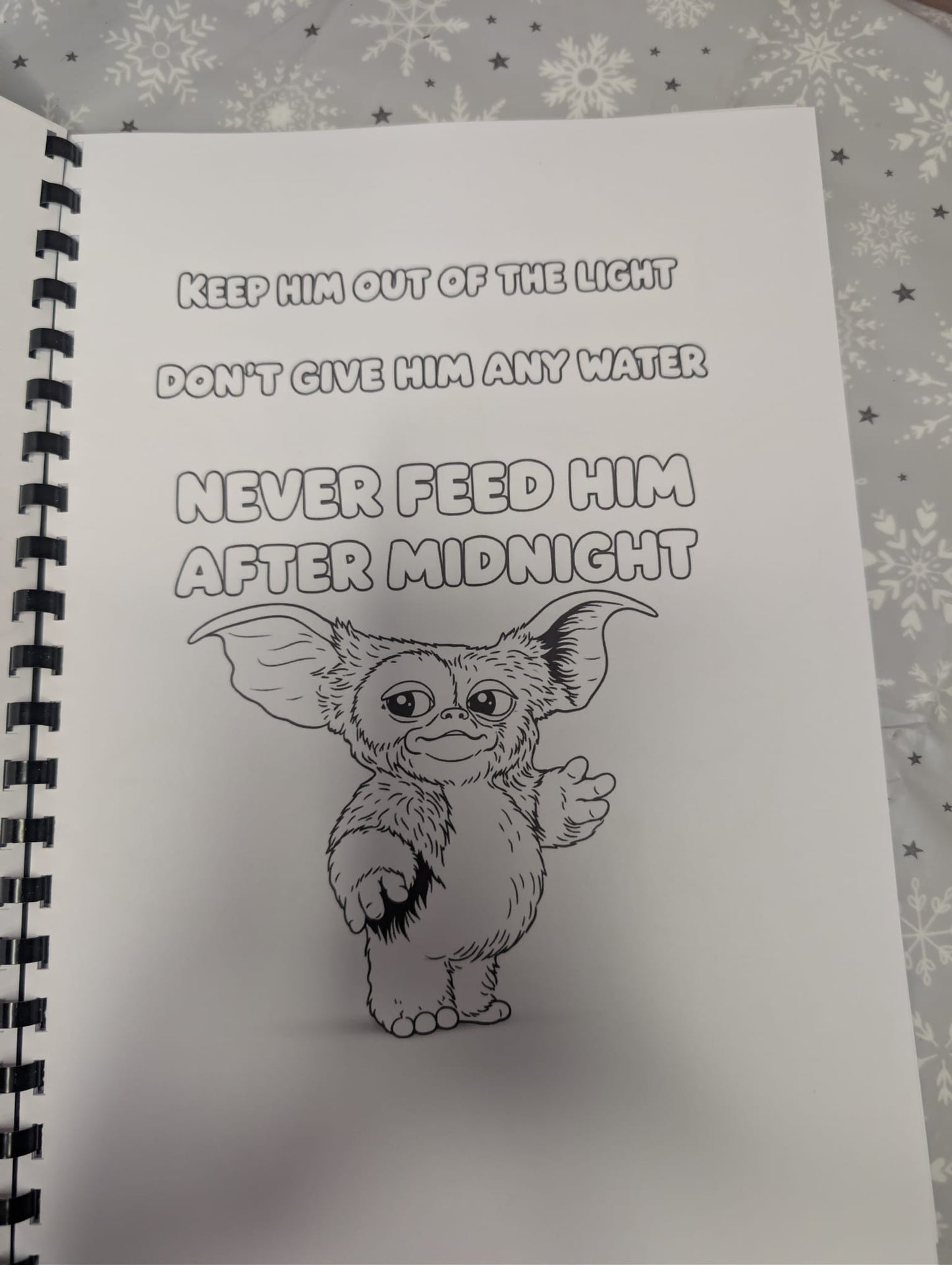 Gremlins Colouring Book | Retro 80s Movie Inspired A4 Colouring Book | Fan Gift
