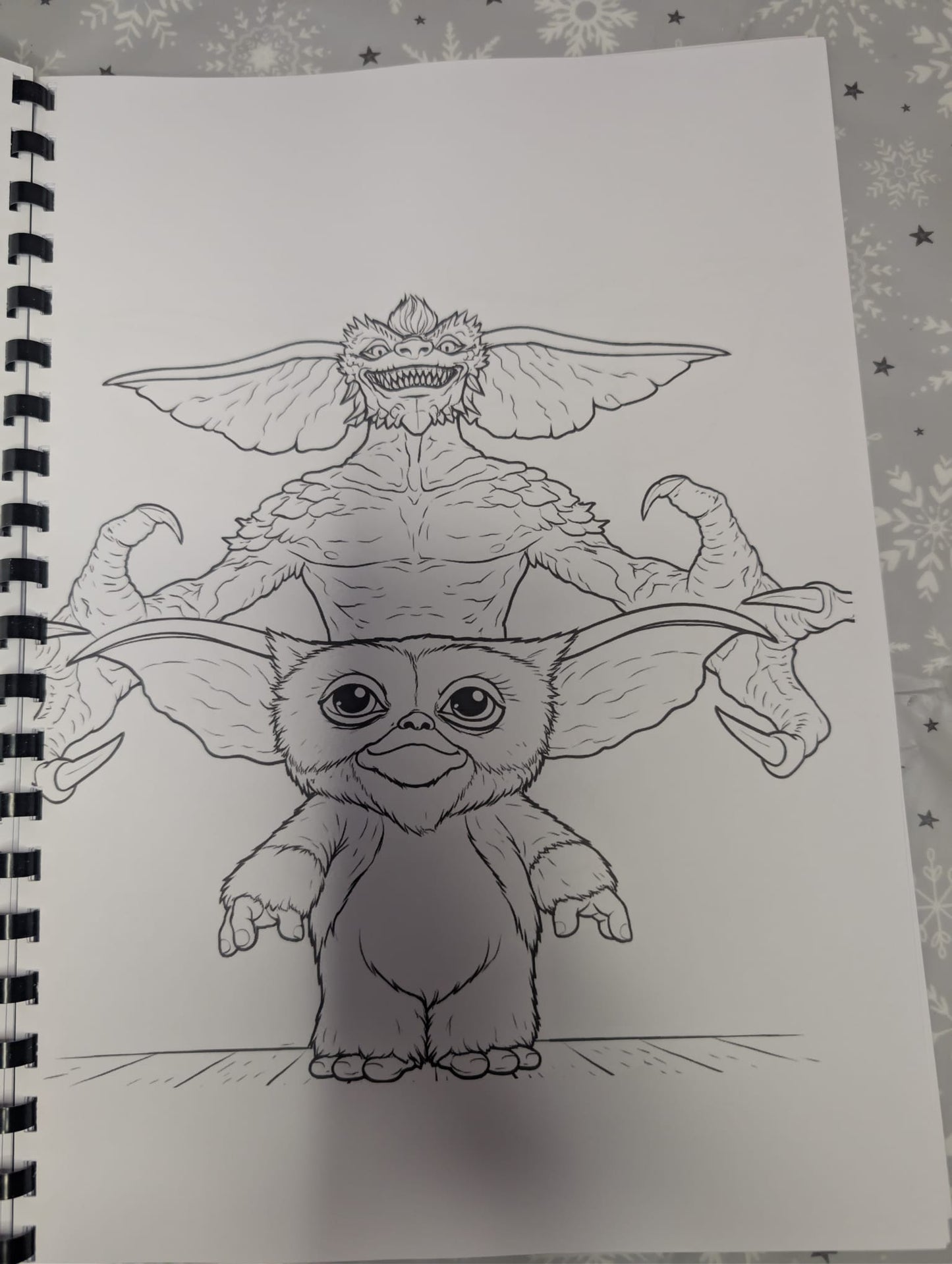 Gremlins Colouring Book | Retro 80s Movie Inspired A4 Colouring Book | Fan Gift