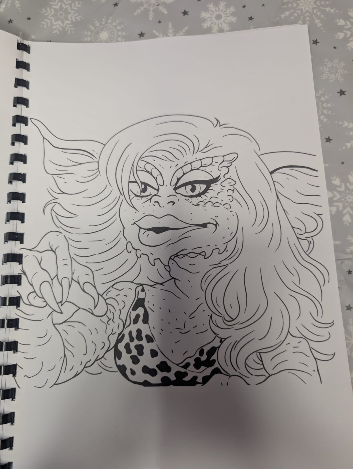 Gremlins Colouring Book | Retro 80s Movie Inspired A4 Colouring Book | Fan Gift
