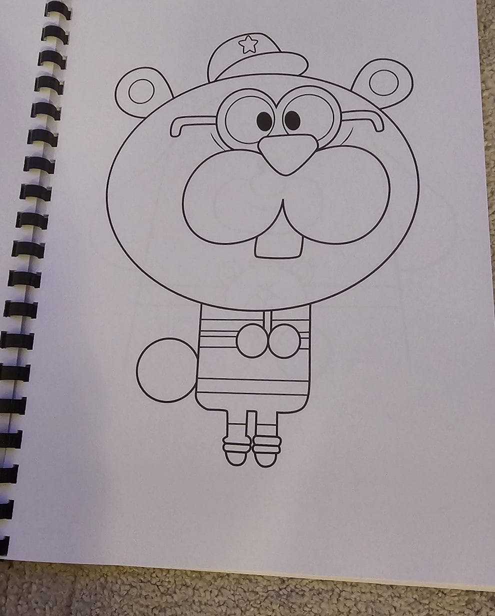 Hey Duggee Inspired Colouring Book