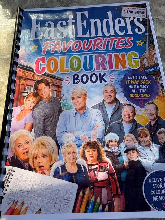 EastEnders Classics Colouring Book – Inspired TV Series Colouring Book | 20+ Pages Featuring Walford's Most Legendary Characters