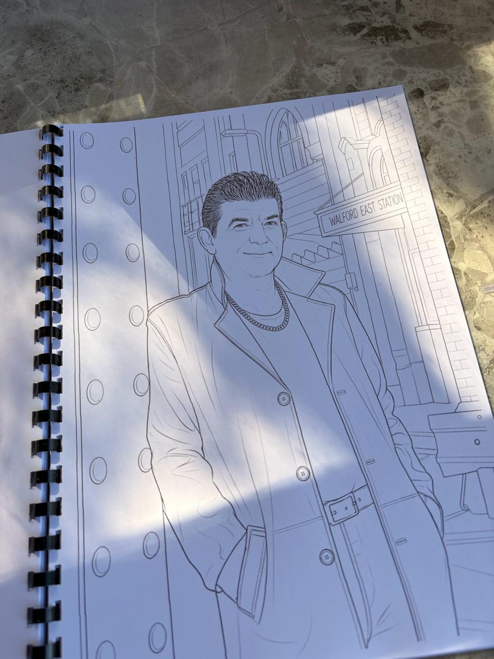 EastEnders Classics Colouring Book – Inspired TV Series Colouring Book | 20+ Pages Featuring Walford's Most Legendary Characters