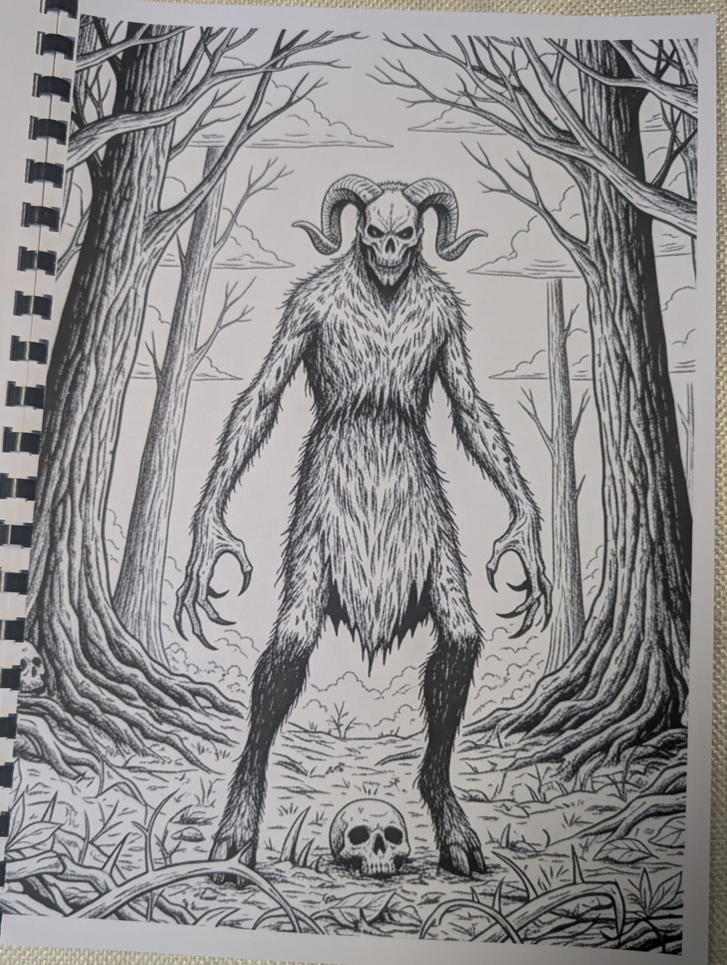 Horror Movie Colouring Book – Inspired by Classic & Modern Horror Films | 20+ Spine-Chilling Colouring Pages