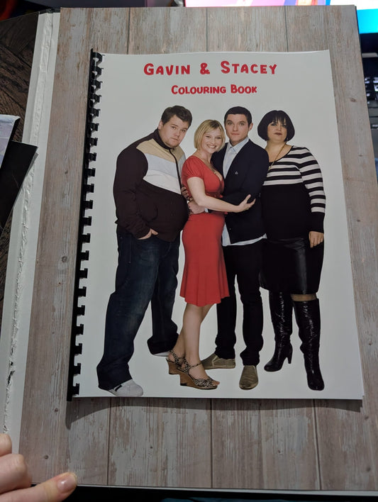 Gavin & Stacey Colouring Book – Inspired TV Series Colouring Book | 20+ Pages of Comedy, Family & Barry Island Fun