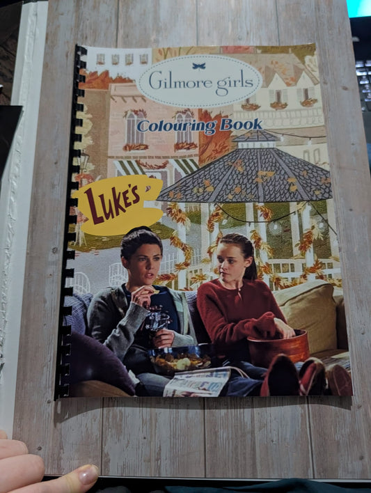 Gilmore Girls Colouring Book – Inspired TV Series Colouring Book | 20+ Cosy Stars Hollow Colouring Pages