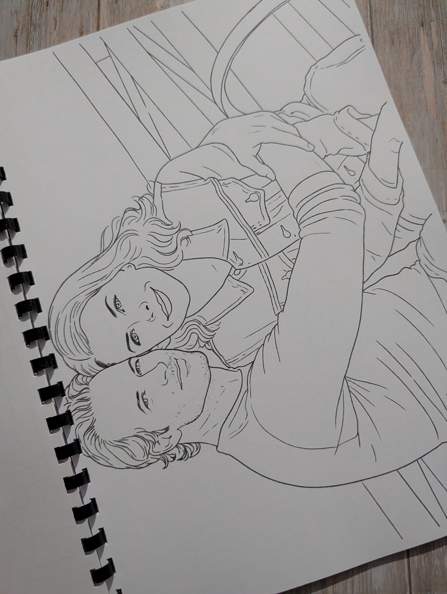 Gilmore Girls Colouring Book – Inspired TV Series Colouring Book | 20+ Cosy Stars Hollow Colouring Pages