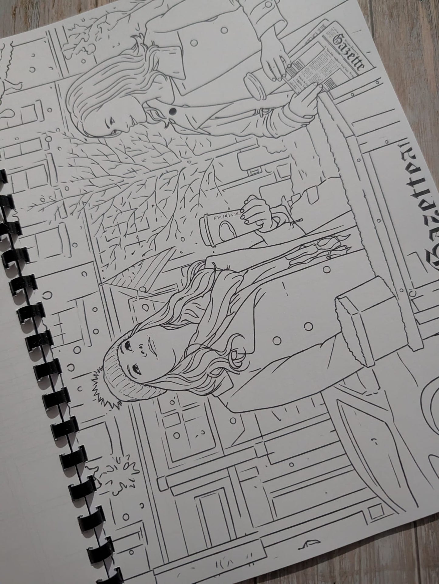 Gilmore Girls Colouring Book – Inspired TV Series Colouring Book | 20+ Cosy Stars Hollow Colouring Pages
