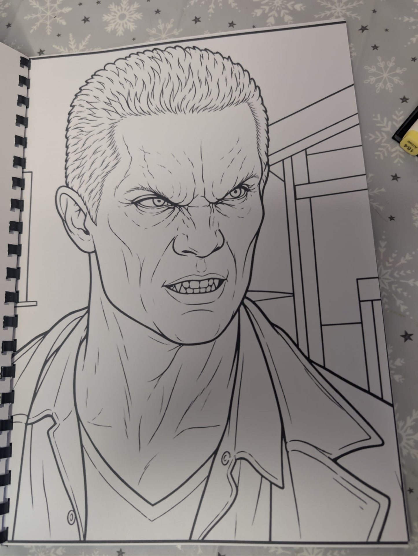 Buffy the Vampire Slayer Colouring Book – Inspired TV Series Colouring Book | 20+ Supernatural & Vampire-Themed Colouring Pages