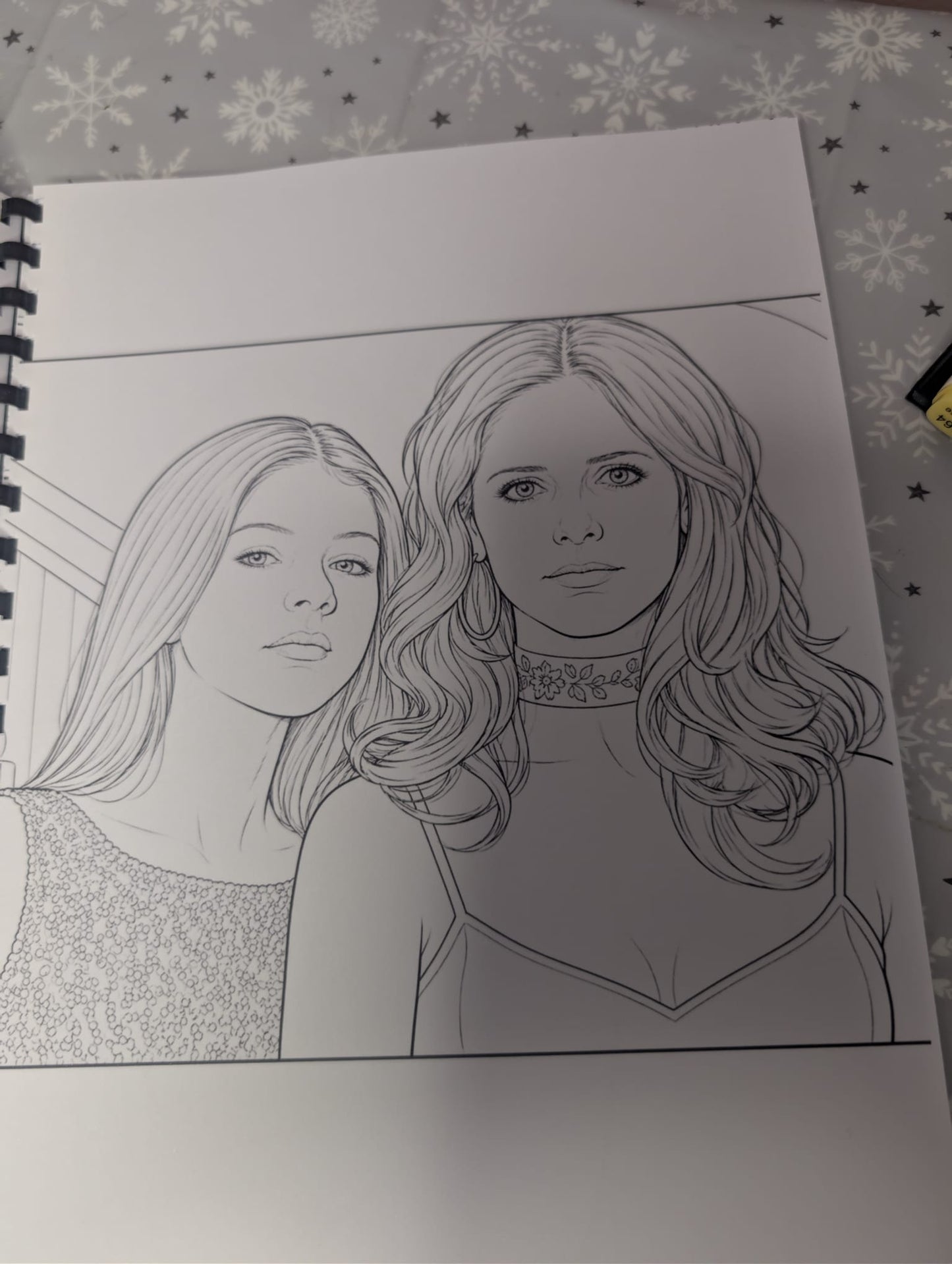Buffy the Vampire Slayer Colouring Book – Inspired TV Series Colouring Book | 20+ Supernatural & Vampire-Themed Colouring Pages