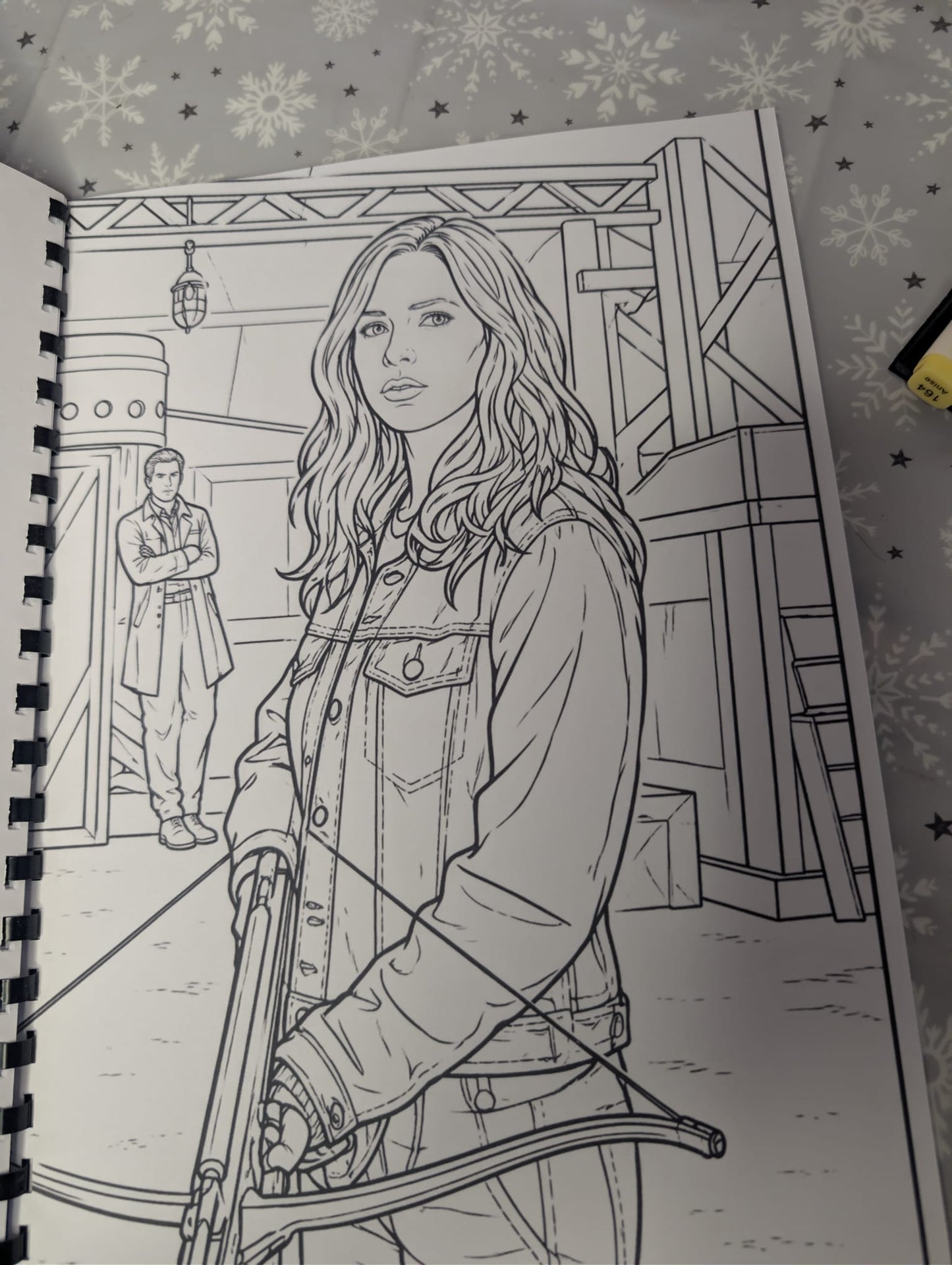 Buffy the Vampire Slayer Colouring Book – Inspired TV Series Colouring Book | 20+ Supernatural & Vampire-Themed Colouring Pages