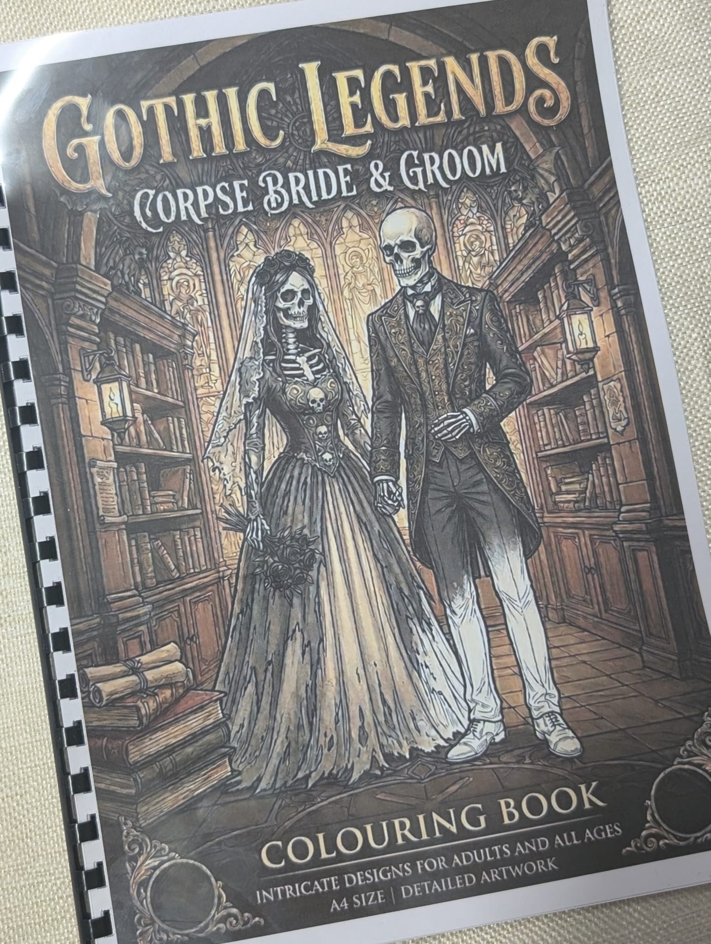 Corpse Bride Colouring Book