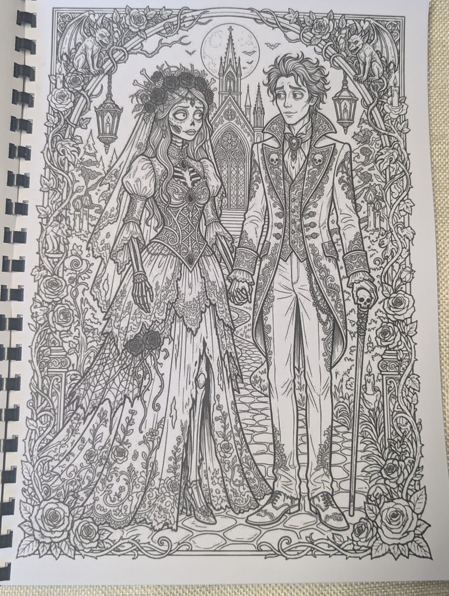 Corpse Bride Colouring Book