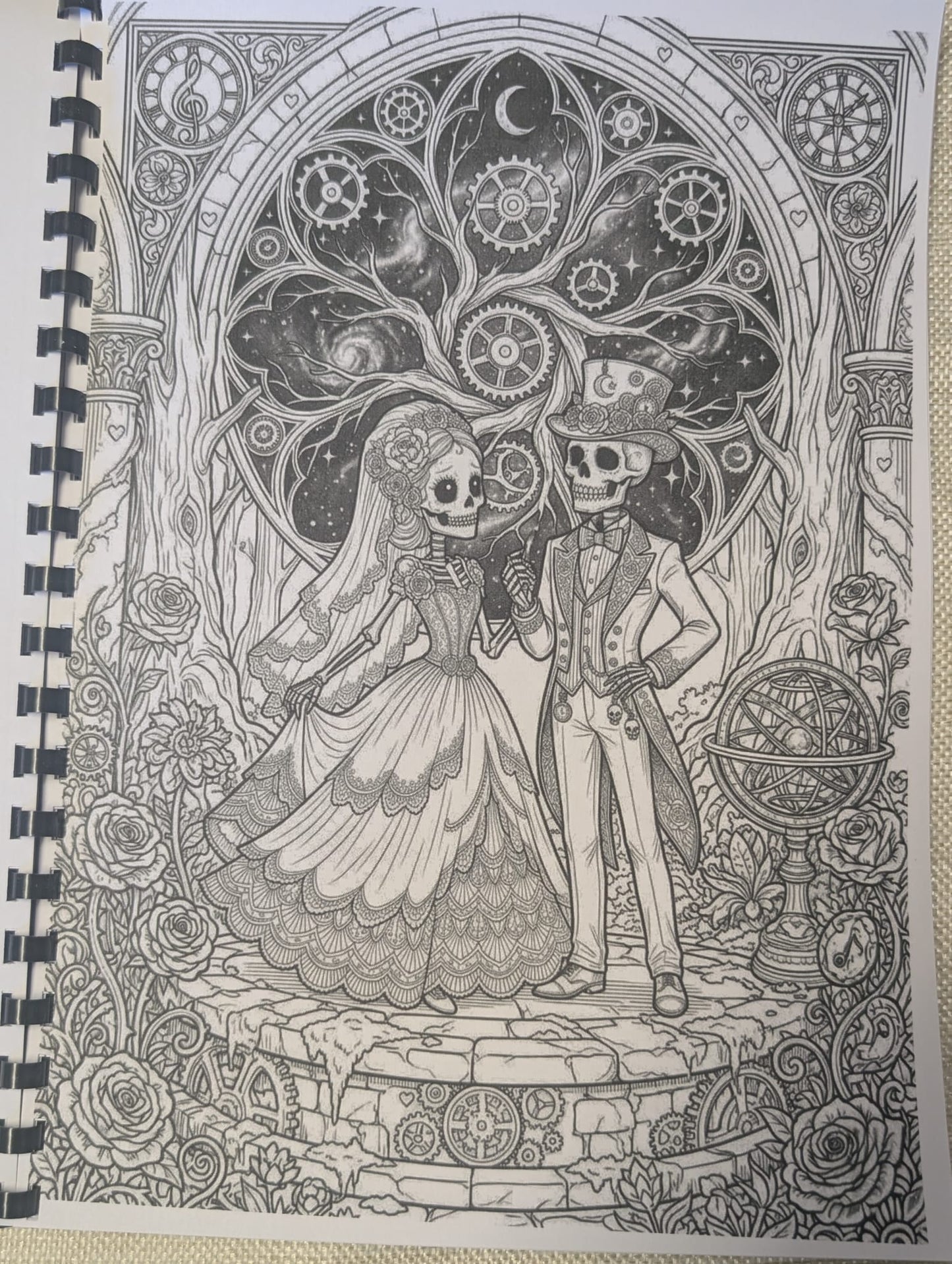 Corpse Bride Colouring Book