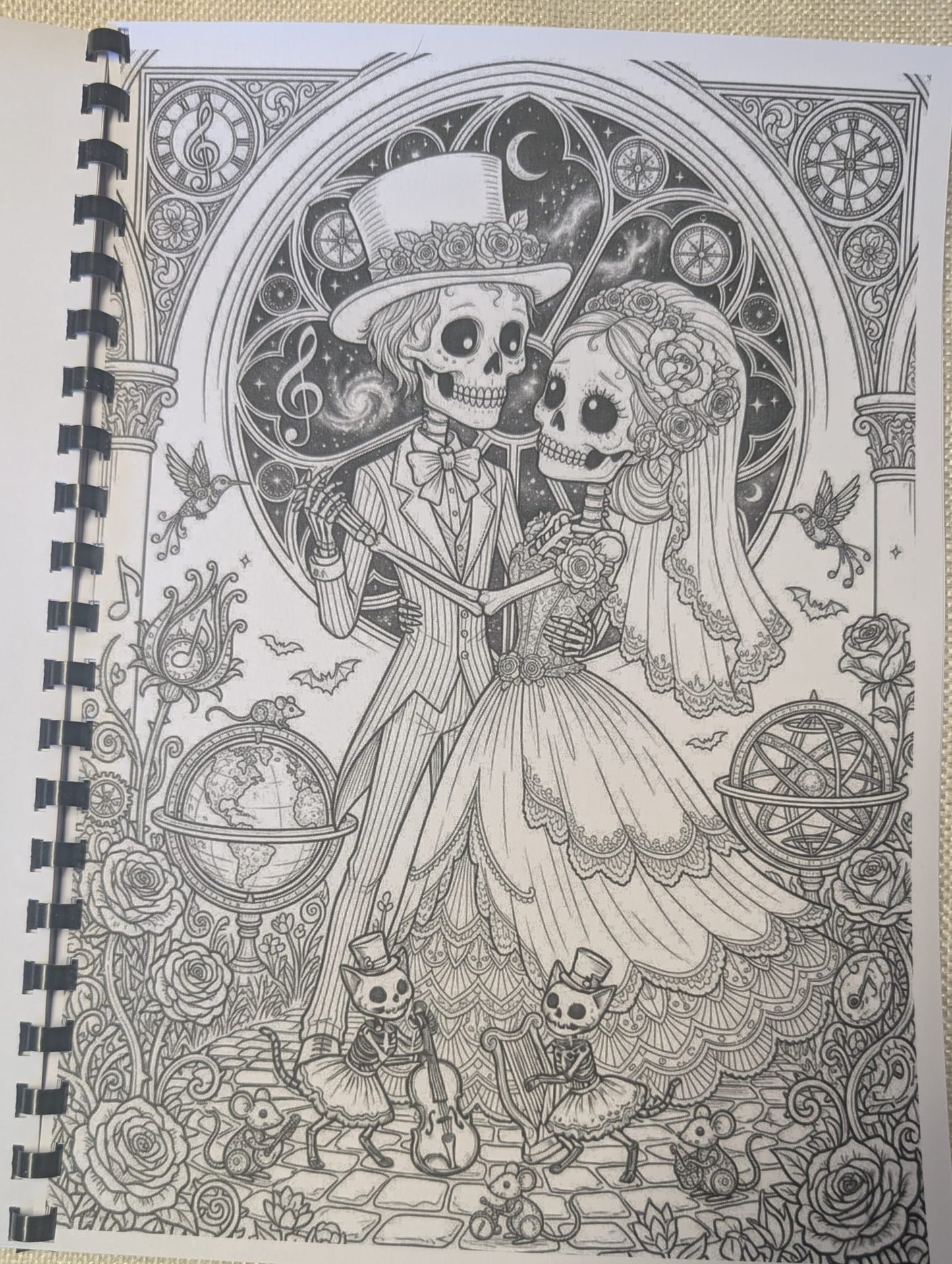 Corpse Bride Colouring Book