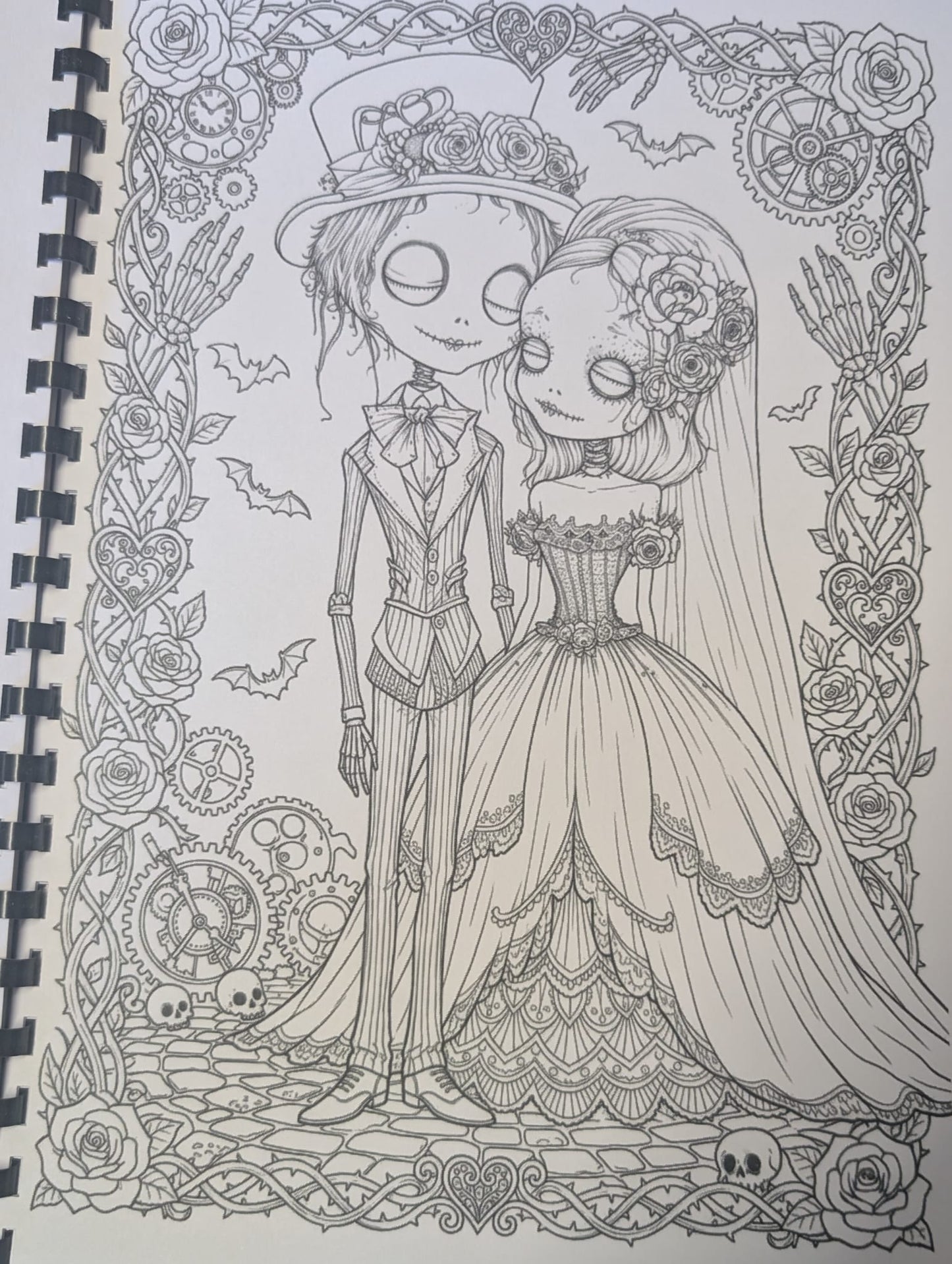 Corpse Bride Colouring Book