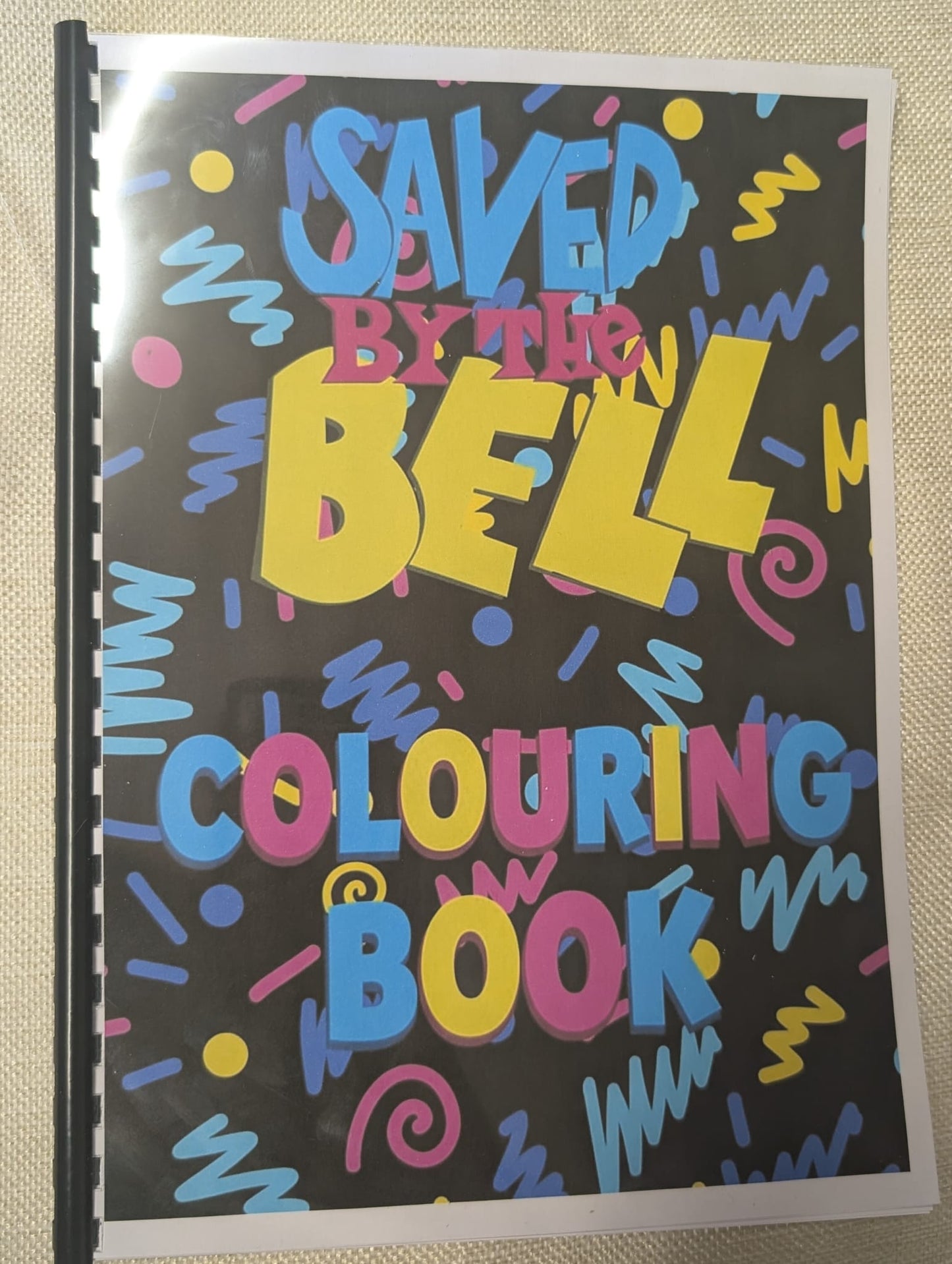 Saved by the Bell Colouring Book – Inspired TV Series Colouring Book | 20+ Retro 90s School Days Colouring Pages