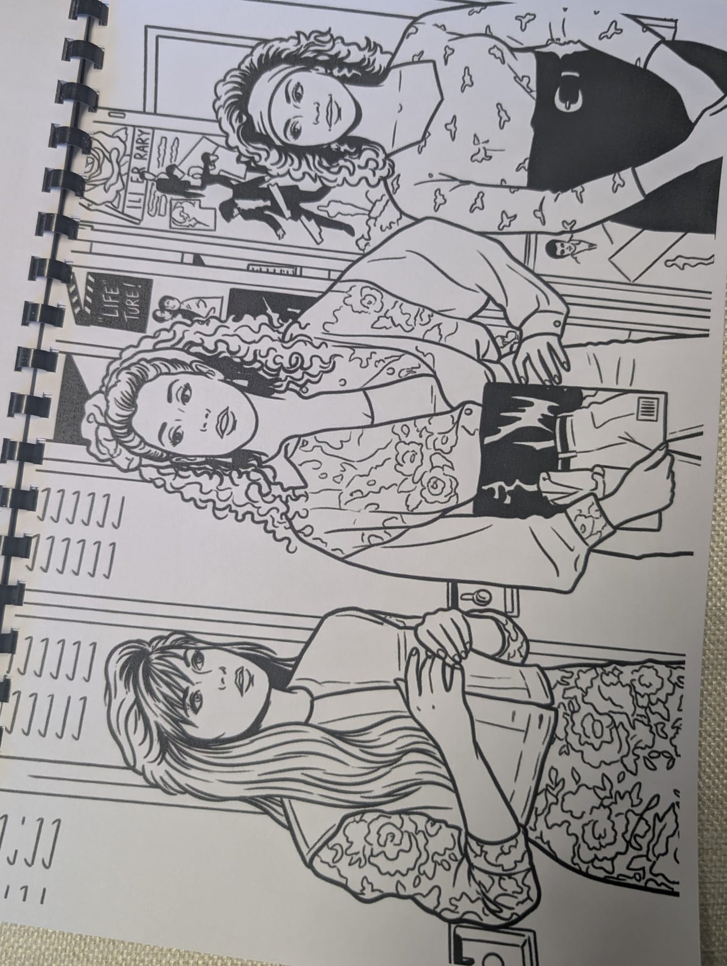 Saved by the Bell Colouring Book – Inspired TV Series Colouring Book | 20+ Retro 90s School Days Colouring Pages