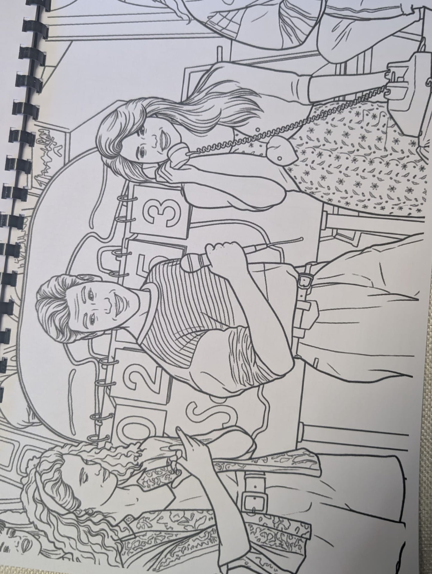 Saved by the Bell Colouring Book – Inspired TV Series Colouring Book | 20+ Retro 90s School Days Colouring Pages