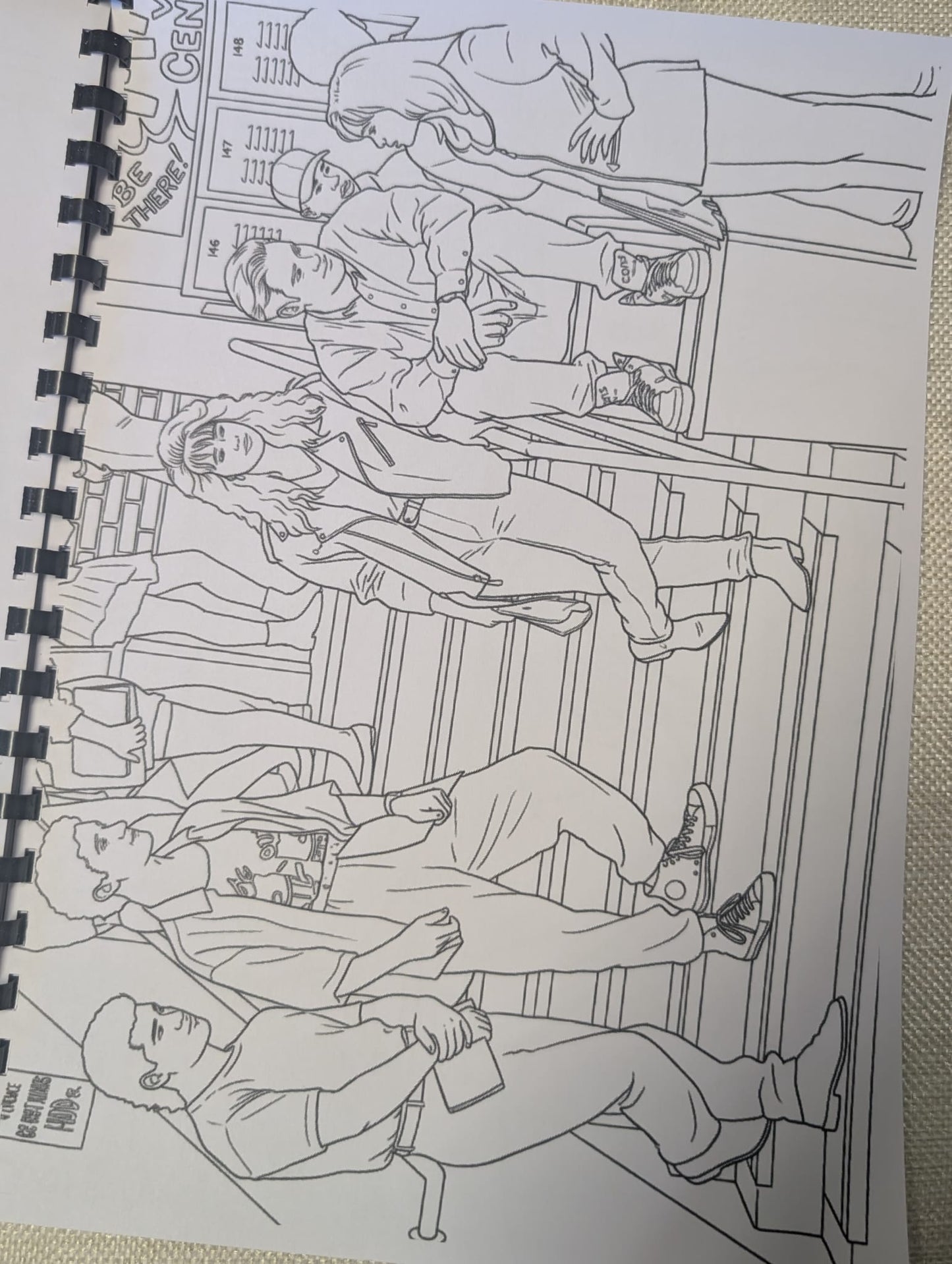 Saved by the Bell Colouring Book – Inspired TV Series Colouring Book | 20+ Retro 90s School Days Colouring Pages