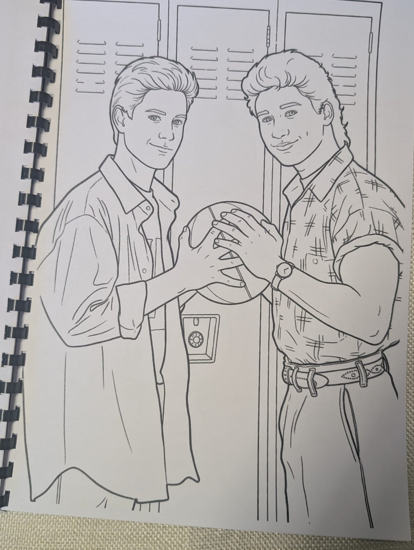 Saved by the Bell Colouring Book – Inspired TV Series Colouring Book | 20+ Retro 90s School Days Colouring Pages