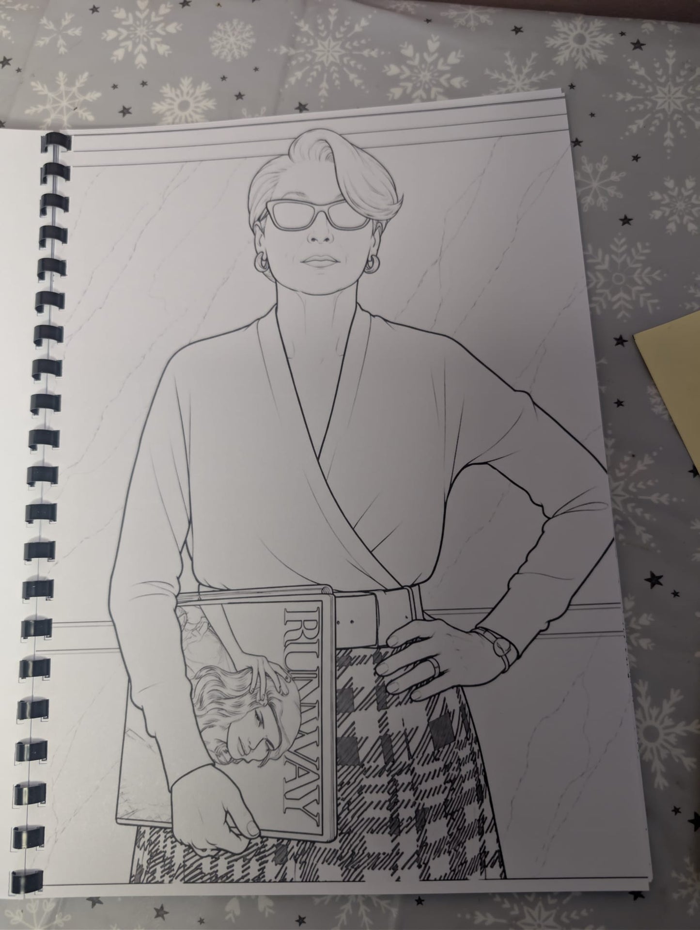 The Devil Wears Prada Colouring Book – Inspired Fashion Film Colouring Book | 20+ Glamorous Fashion & Style Colouring Pages