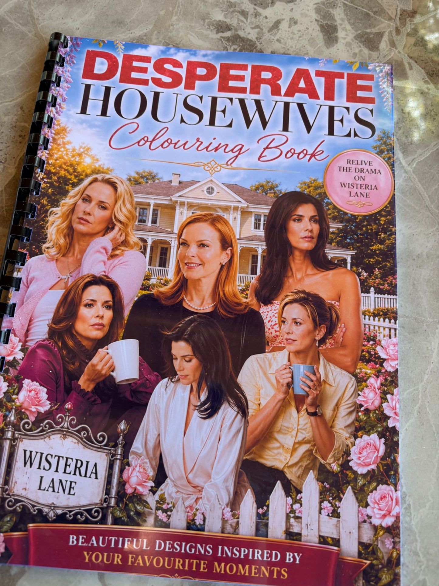 Desperate Housewives Inspired Colouring Book