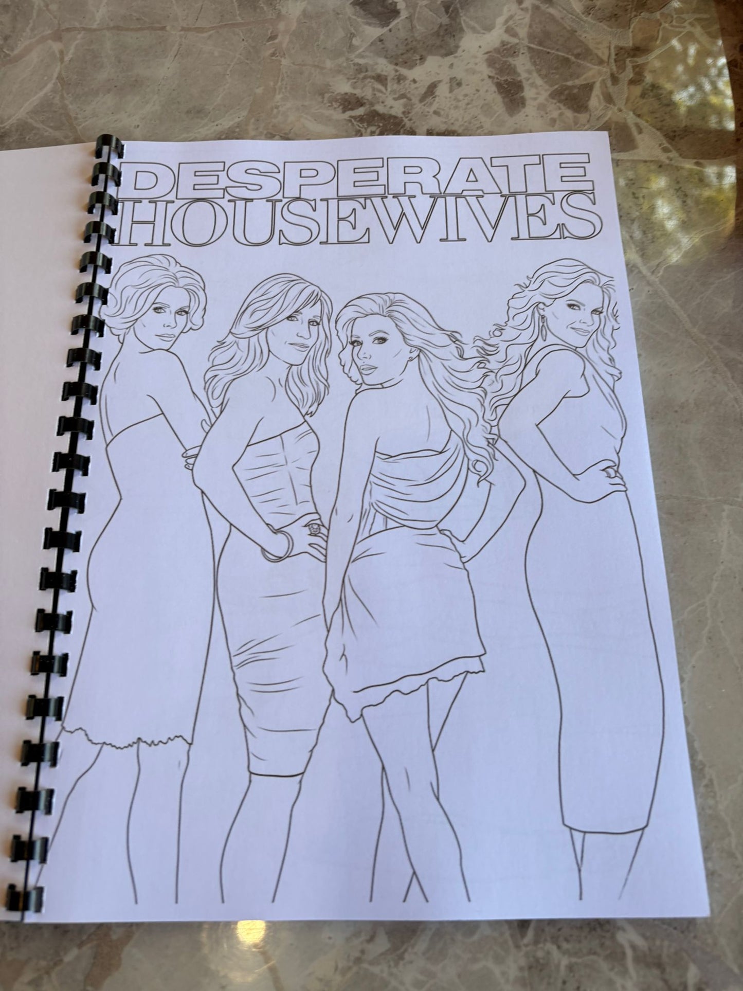 Desperate Housewives Inspired Colouring Book