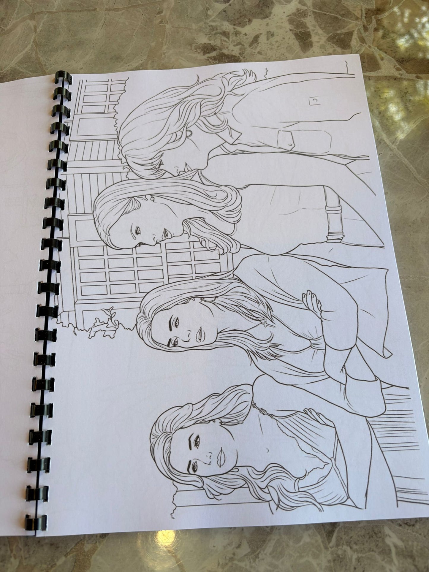 Desperate Housewives Inspired Colouring Book