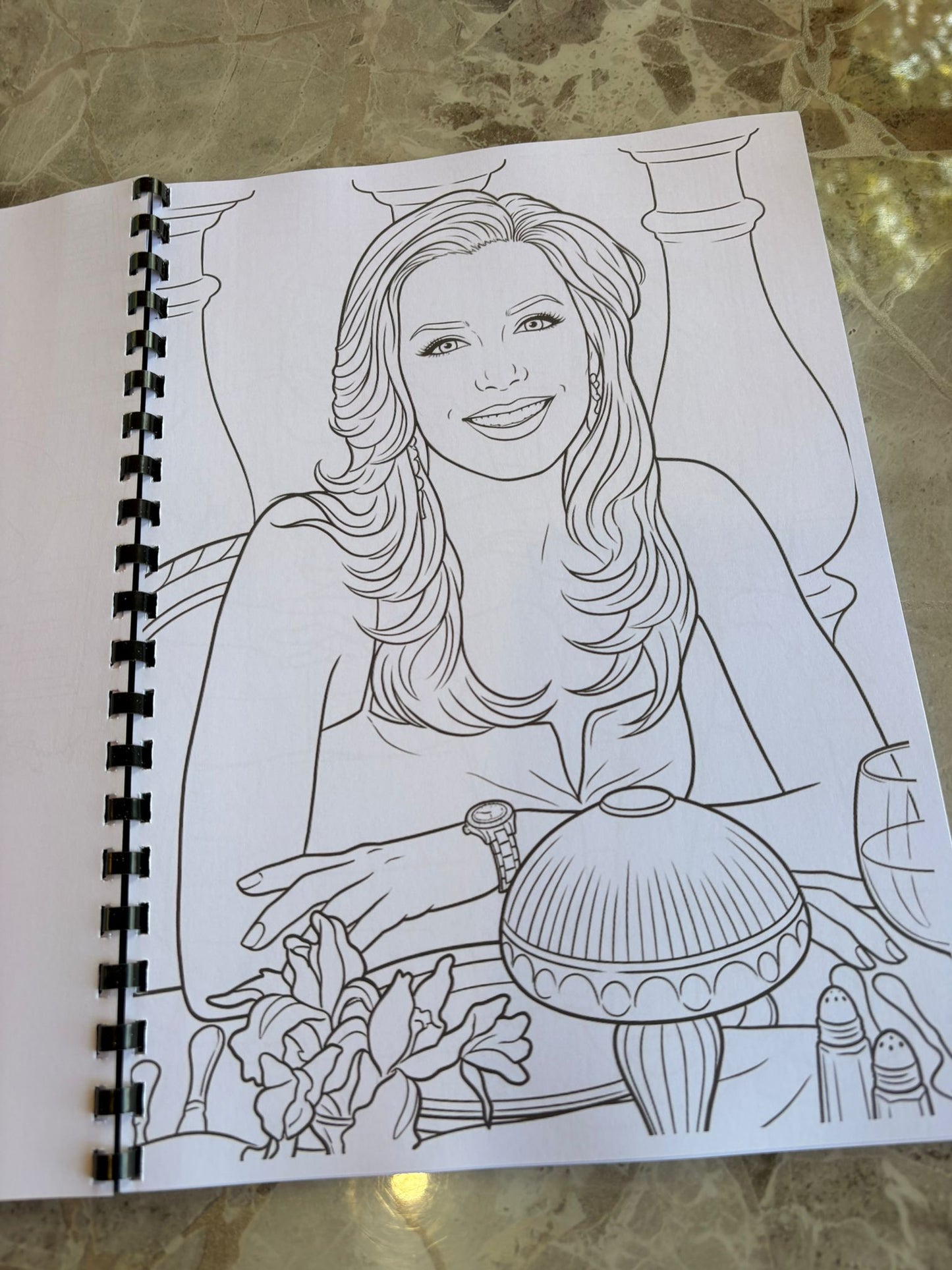 Desperate Housewives Inspired Colouring Book