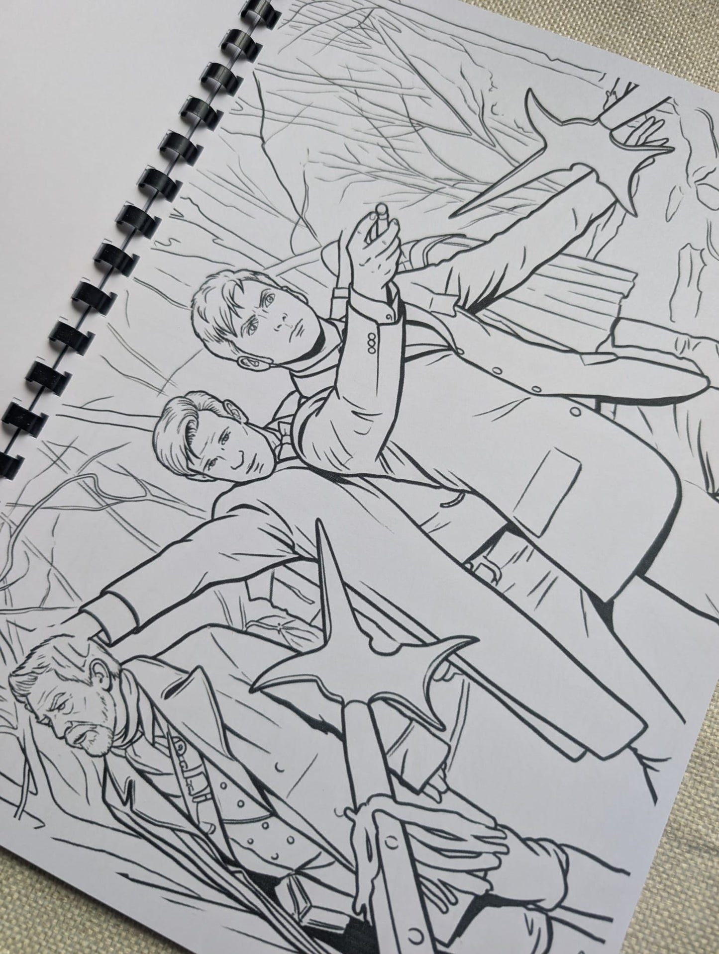 Doctor Who Colouring Book – Inspired Sci-Fi Adventure Colouring Book | 20+ Time Travelling Colouring Pages