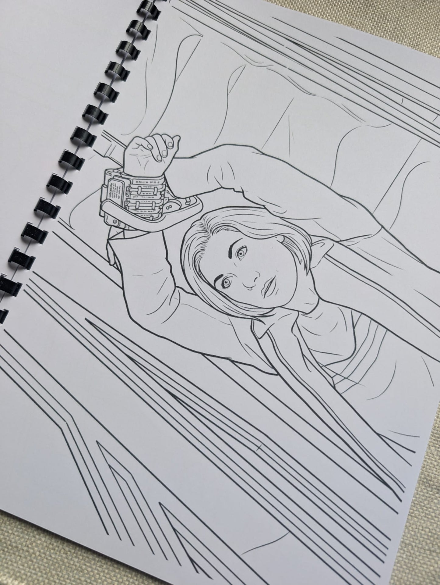 Doctor Who Colouring Book – Inspired Sci-Fi Adventure Colouring Book | 20+ Time Travelling Colouring Pages
