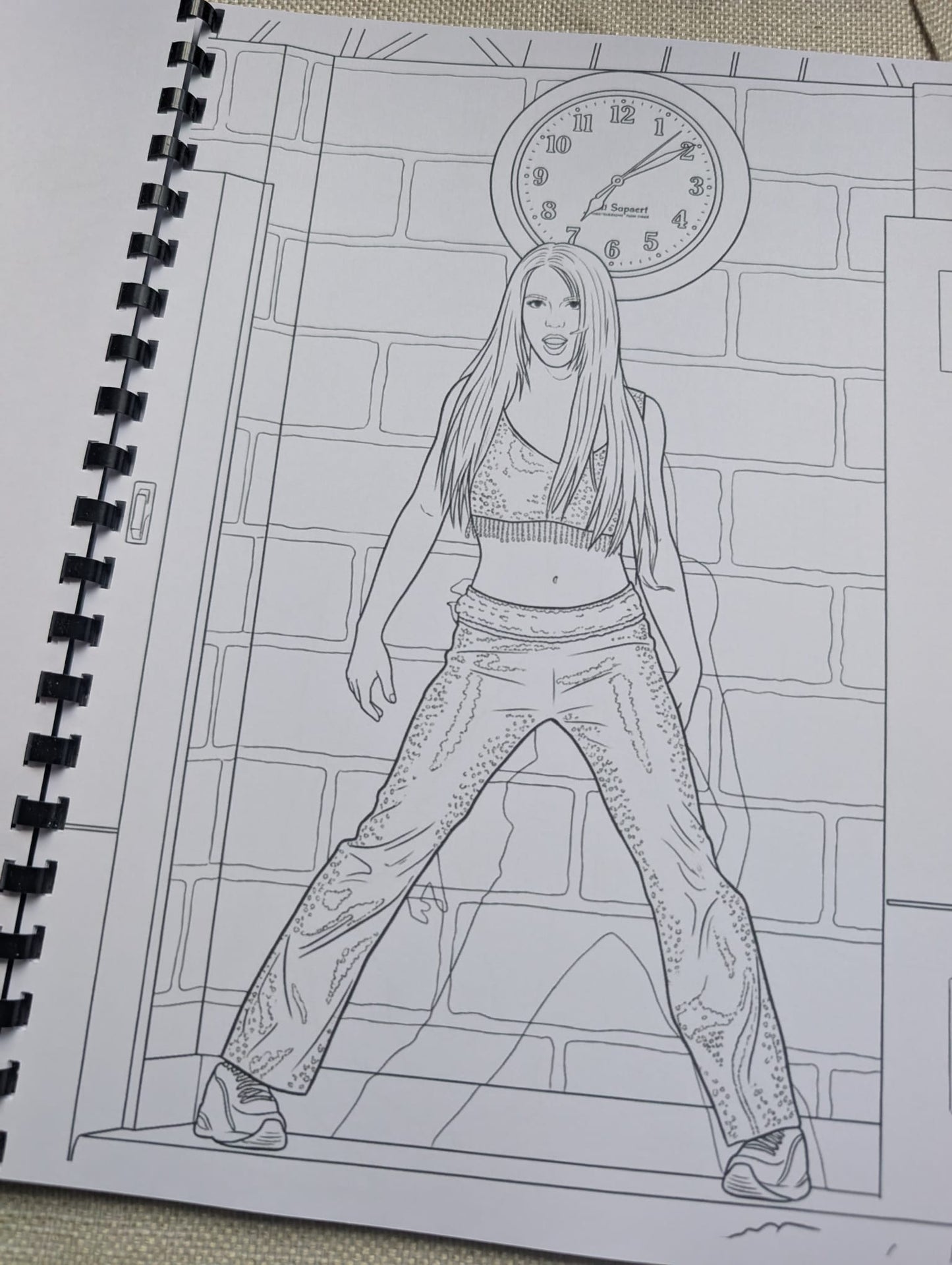 Britney Spears Colouring Book – Inspired Pop Princess Colouring Book | 20+ Pages Celebrating a Music Icon