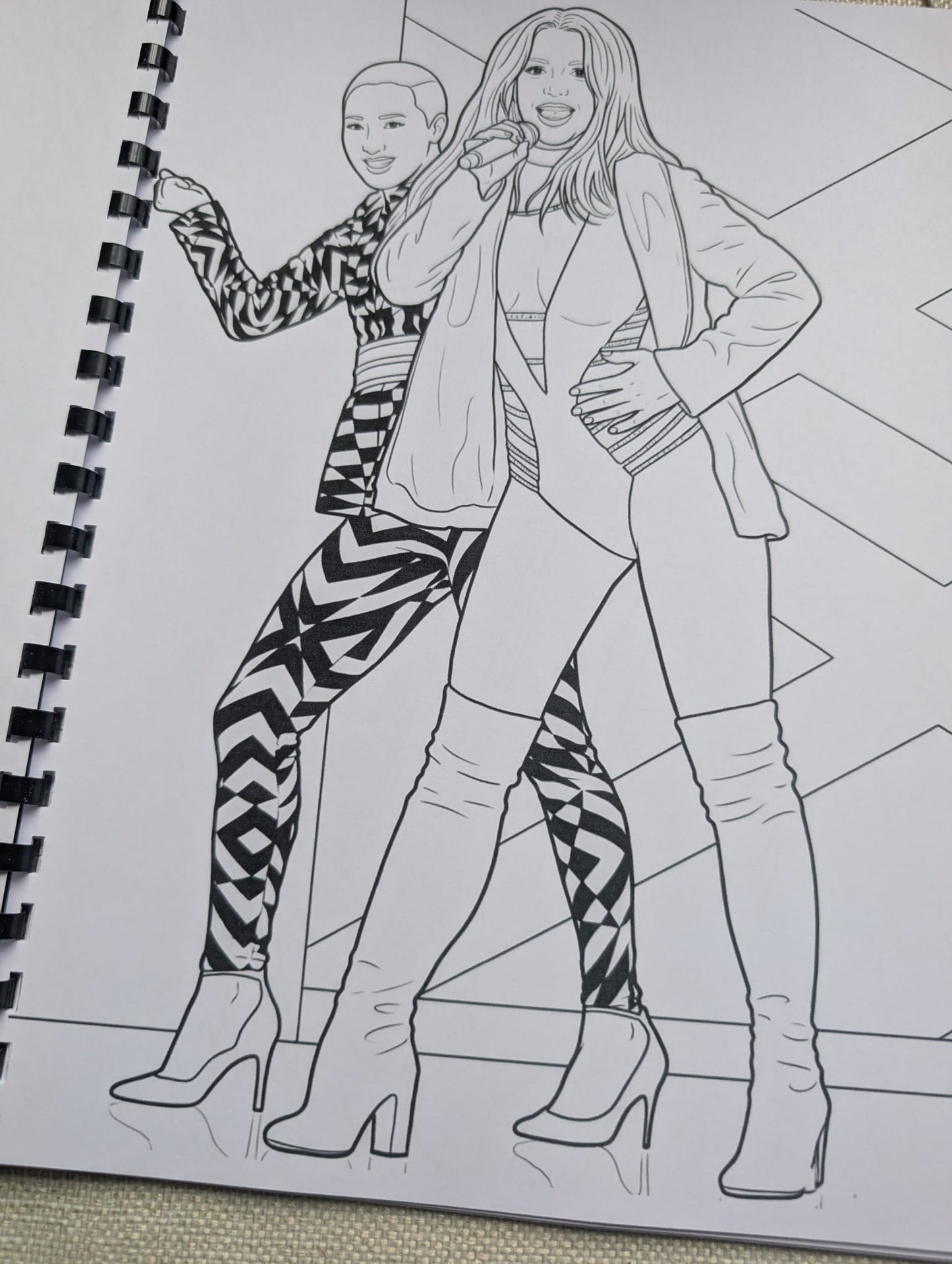 Britney Spears Colouring Book – Inspired Pop Princess Colouring Book | 20+ Pages Celebrating a Music Icon