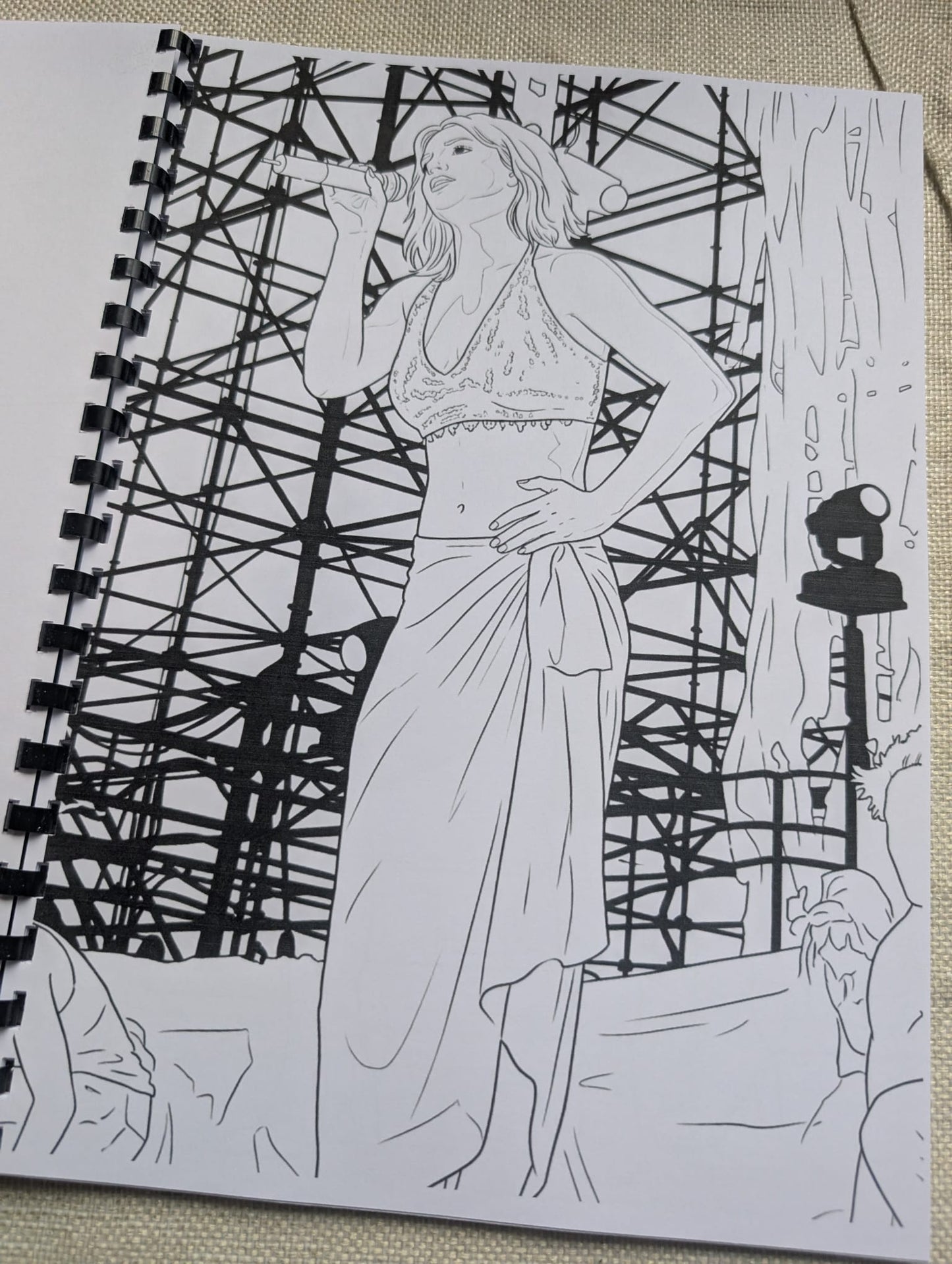 Britney Spears Colouring Book – Inspired Pop Princess Colouring Book | 20+ Pages Celebrating a Music Icon