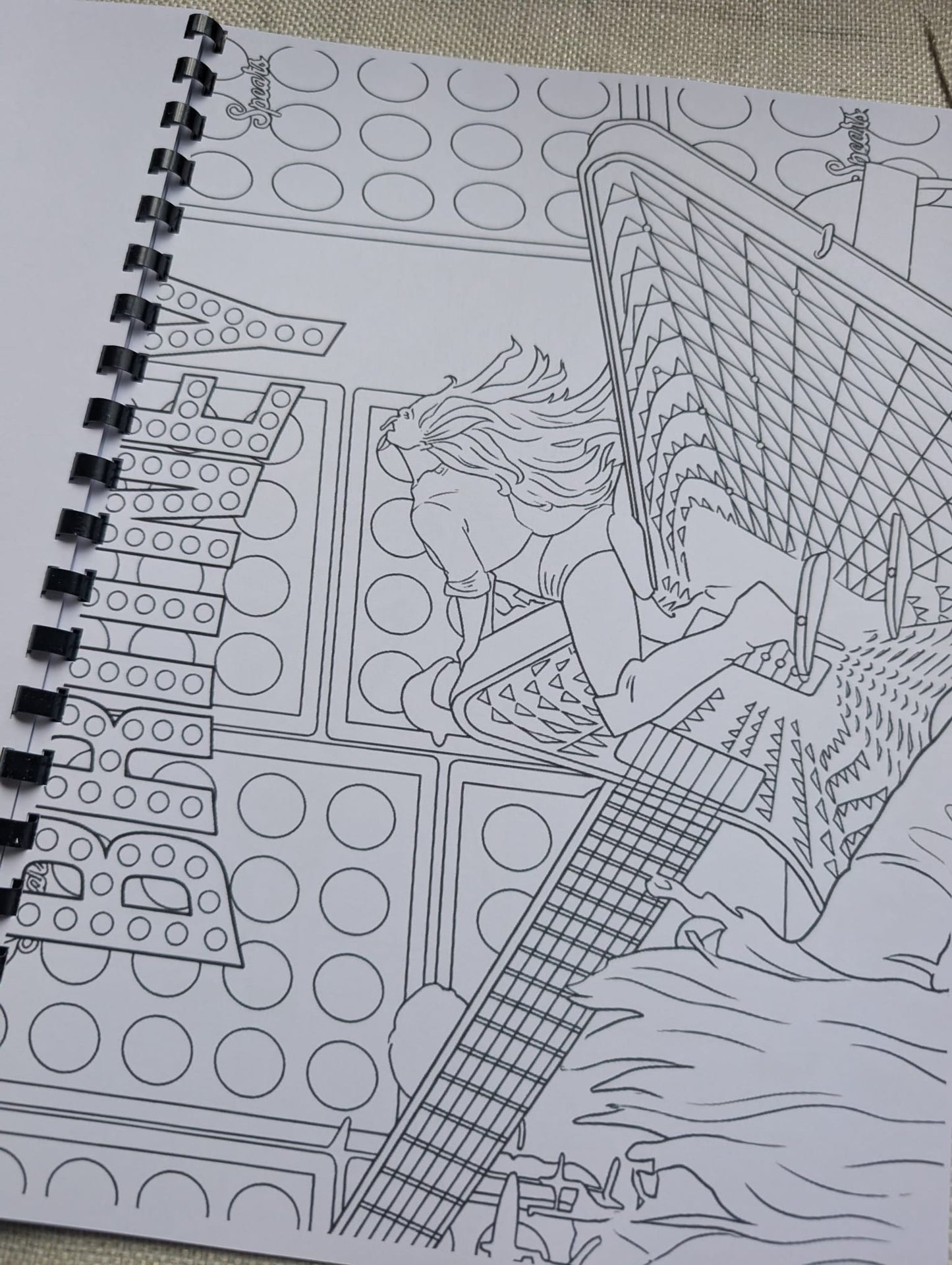 Britney Spears Colouring Book – Inspired Pop Princess Colouring Book | 20+ Pages Celebrating a Music Icon