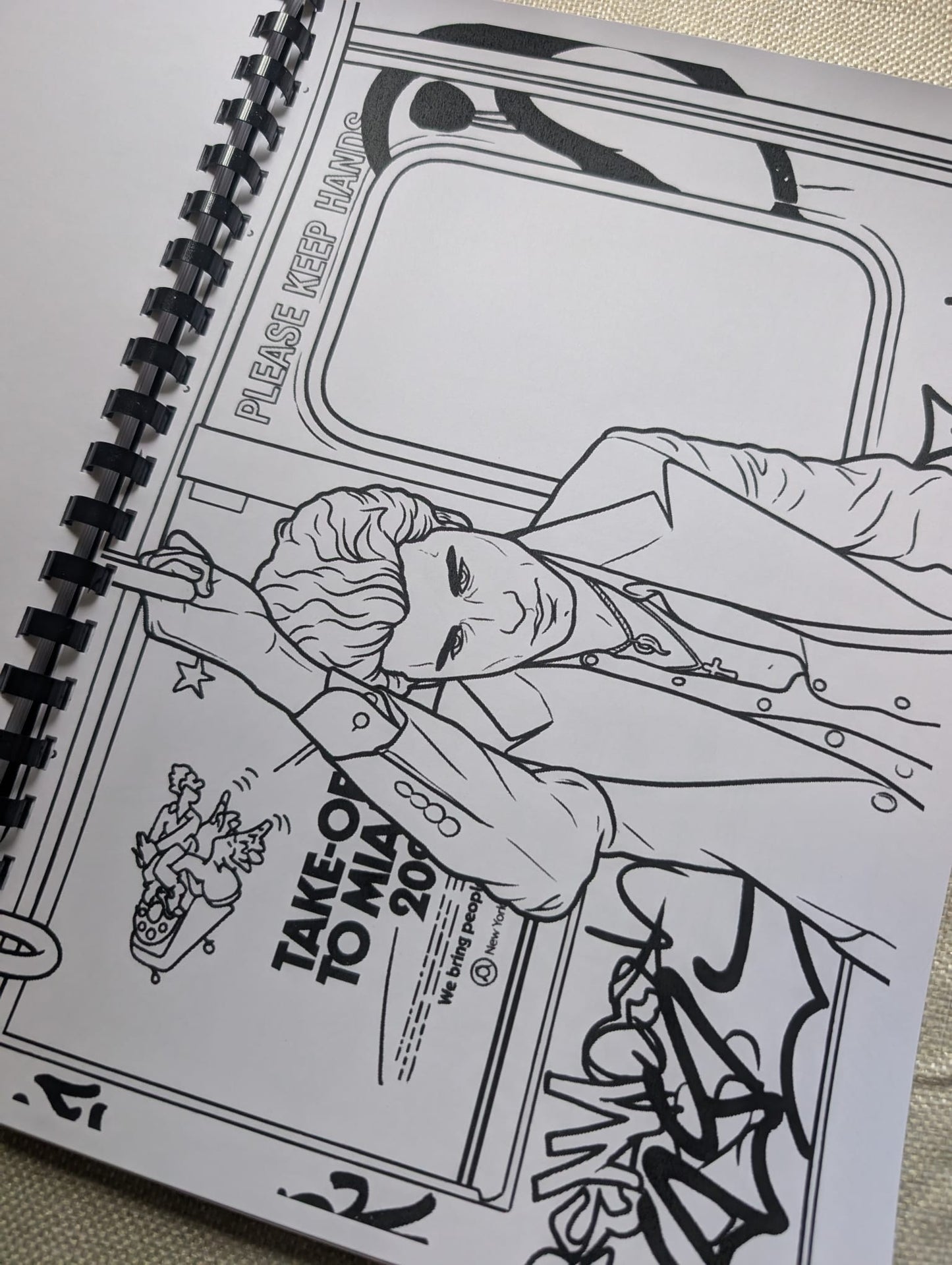 Saturday Night Fever Colouring Book – Disco & Dance Inspired Colouring Book | 20+ Retro 70s Colouring Pages