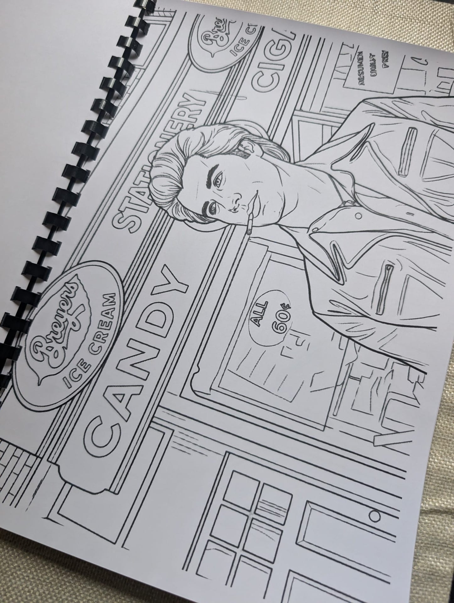 Saturday Night Fever Colouring Book – Disco & Dance Inspired Colouring Book | 20+ Retro 70s Colouring Pages