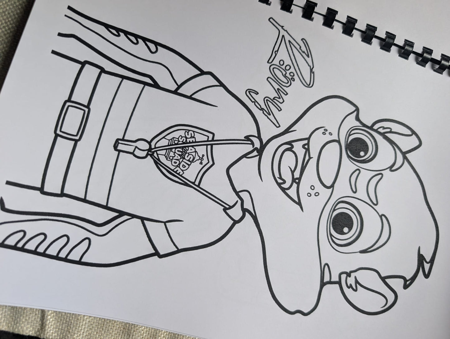 Haven Seaside Squad Colouring Book – Fun Holiday Characters Colouring Book | 20+ Seaside-Themed Pages