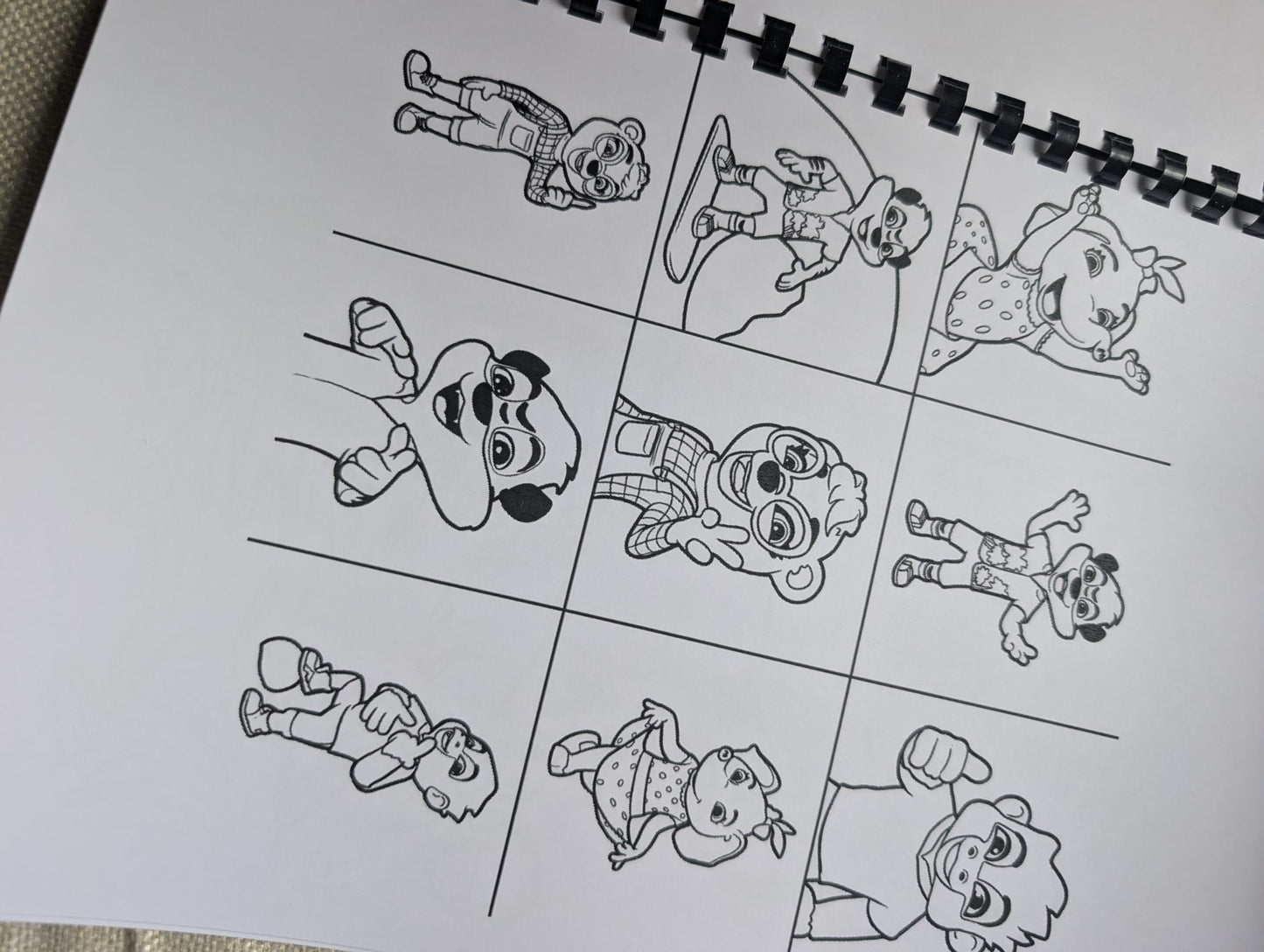 Haven Seaside Squad Colouring Book – Fun Holiday Characters Colouring Book | 20+ Seaside-Themed Pages