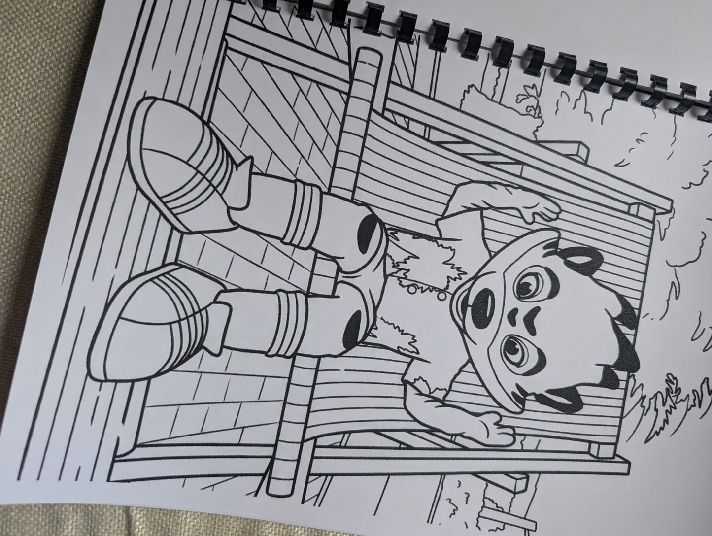 Haven Seaside Squad Colouring Book – Fun Holiday Characters Colouring Book | 20+ Seaside-Themed Pages