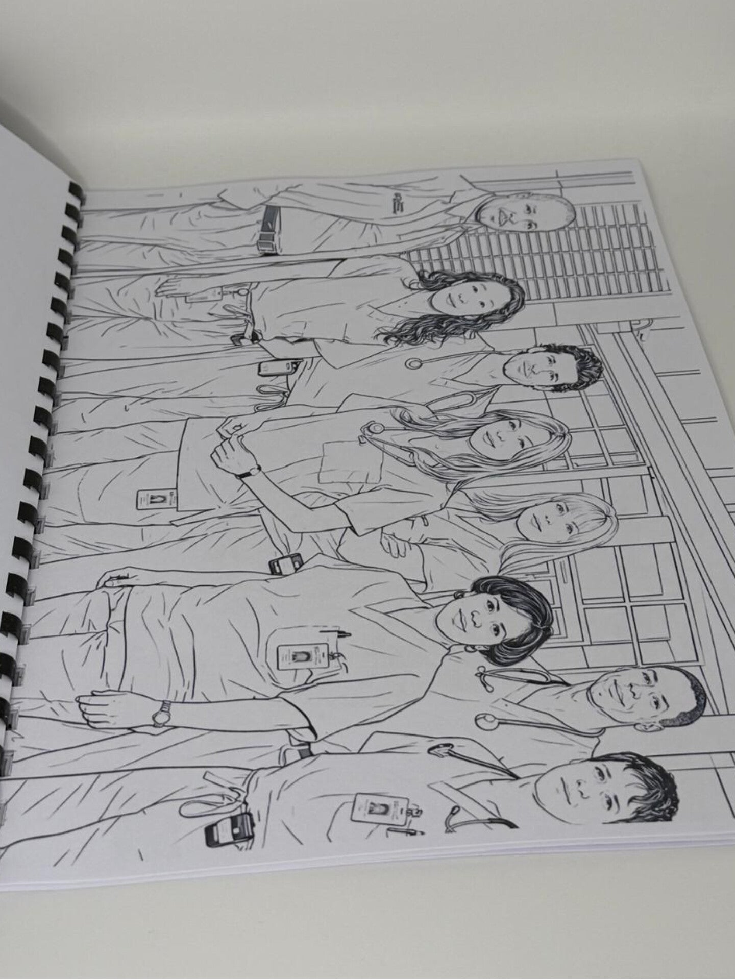 Grey's Anatomy Colouring Book – Inspired Medical Drama Colouring Book | 20+ Pages of Hospital Life, Friendship & Romance